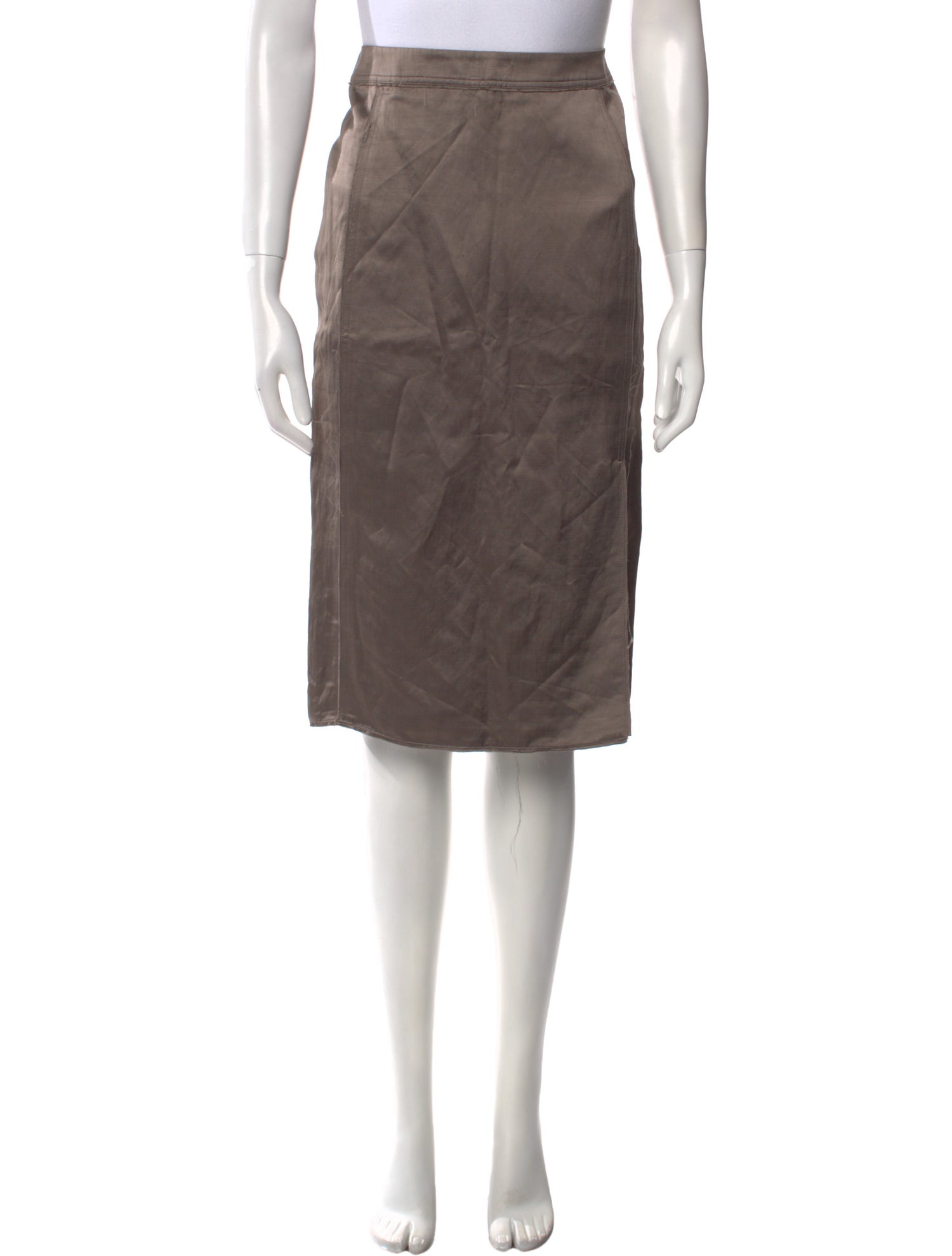 Tom Ford Distressed Accents Knee-Length Skirt w/ Tags