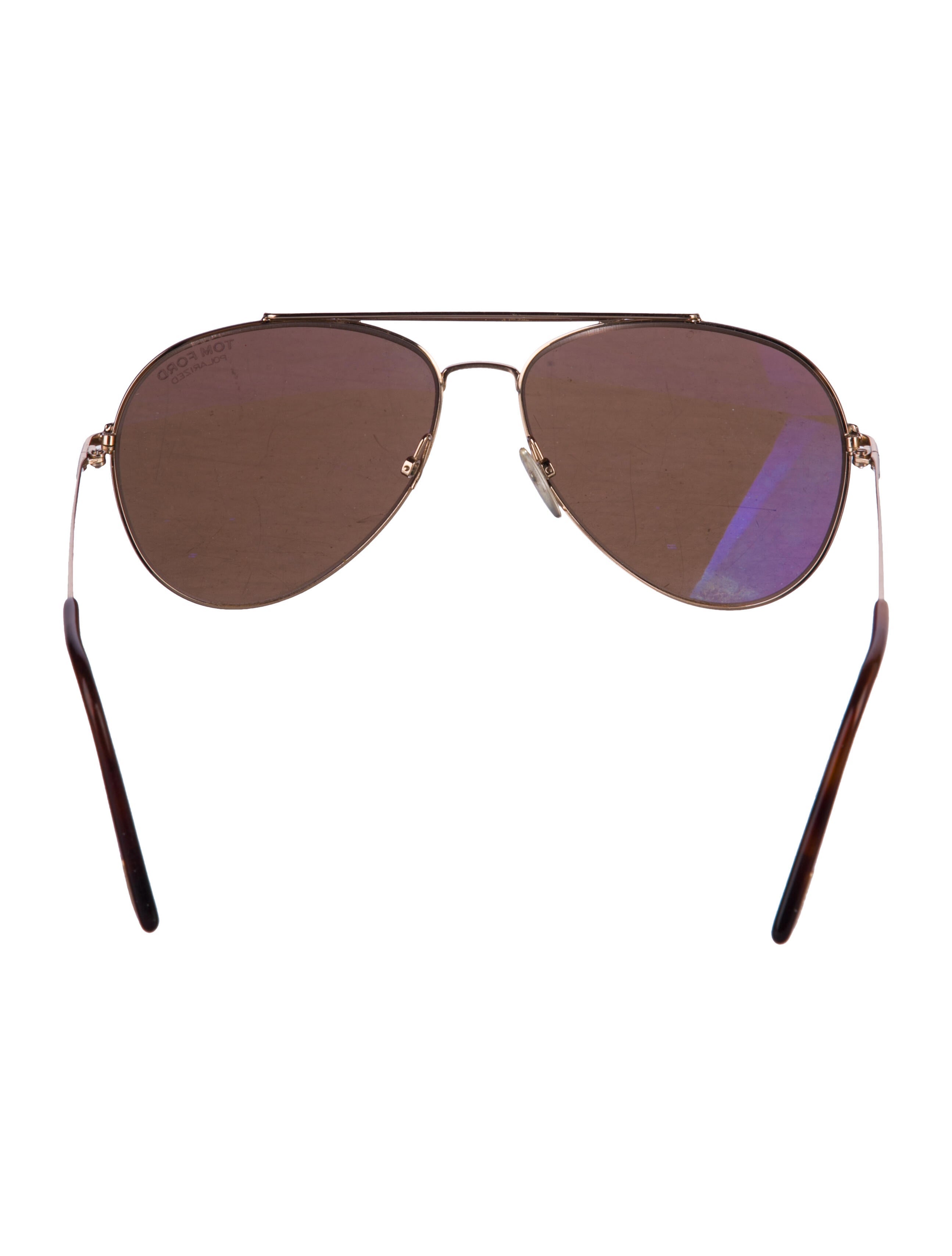 Tom Ford Aviator Mirrored Sunglasses