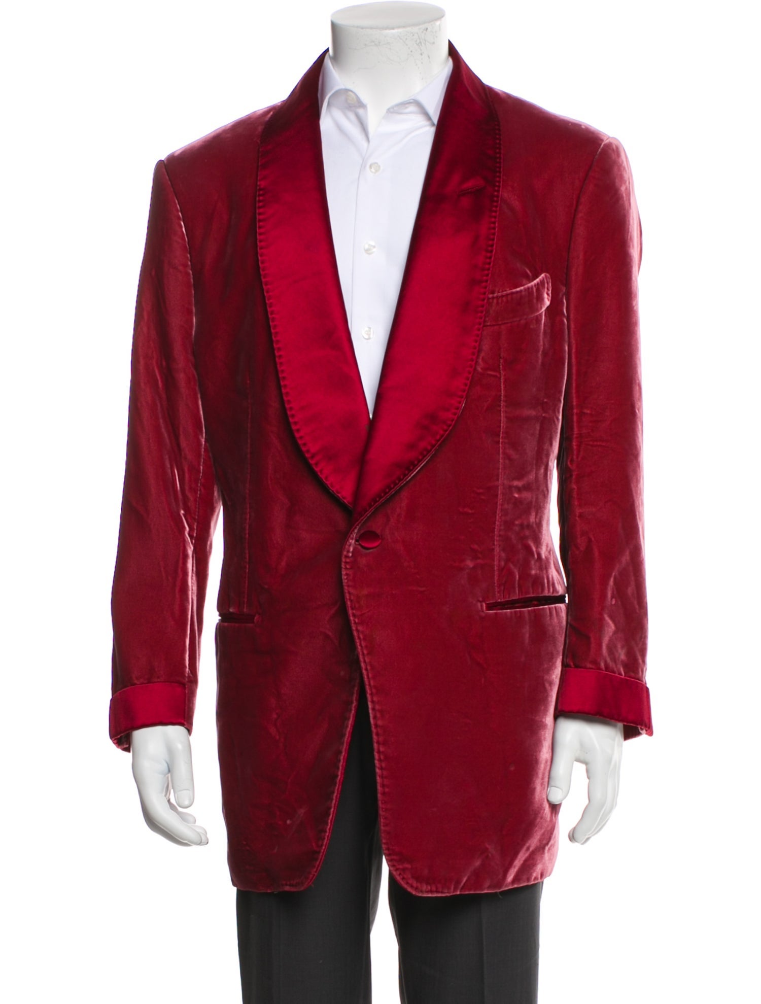 Tom Ford Mens Velvet Blazer