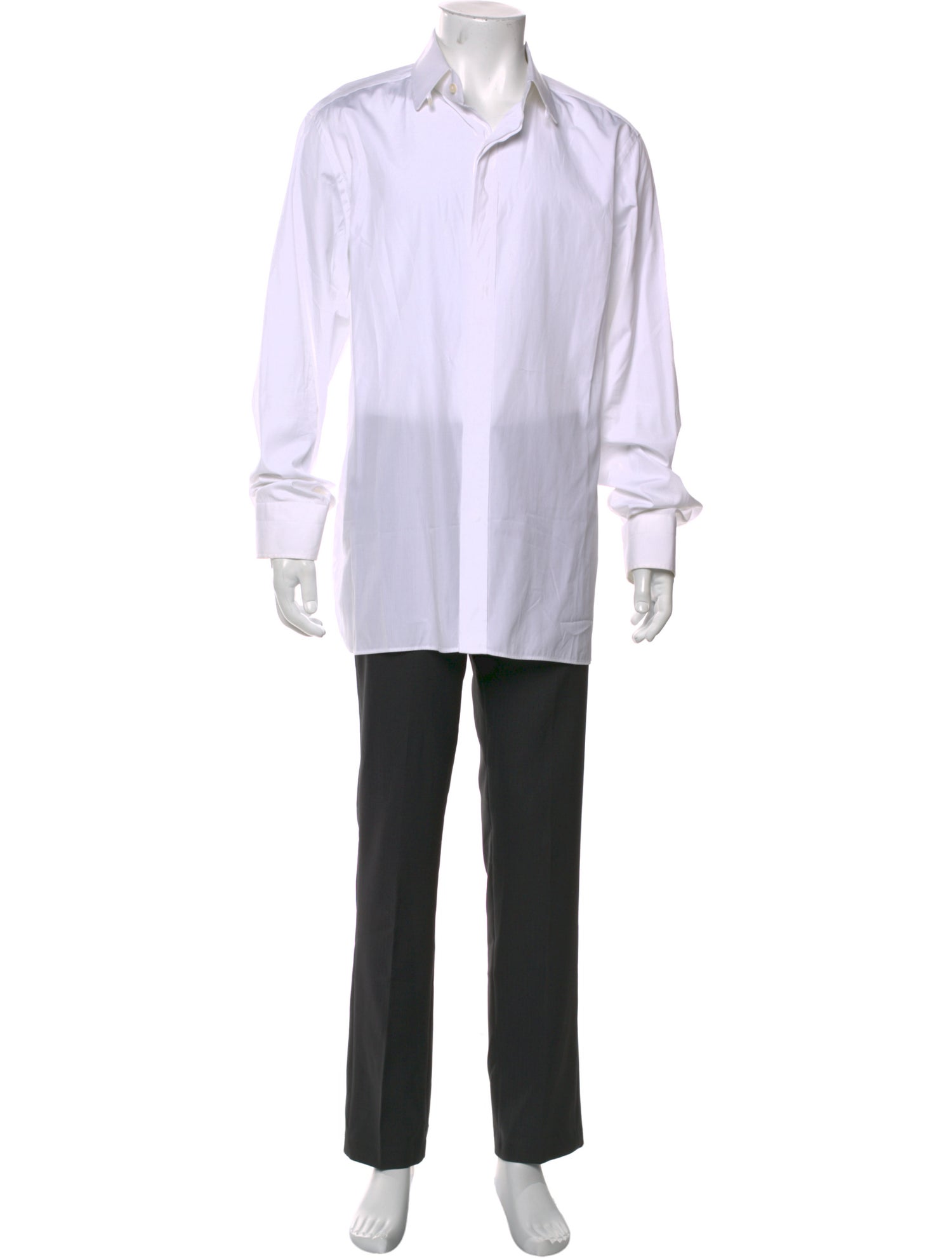 Tom Ford Long Sleeve Tuxedo Shirt