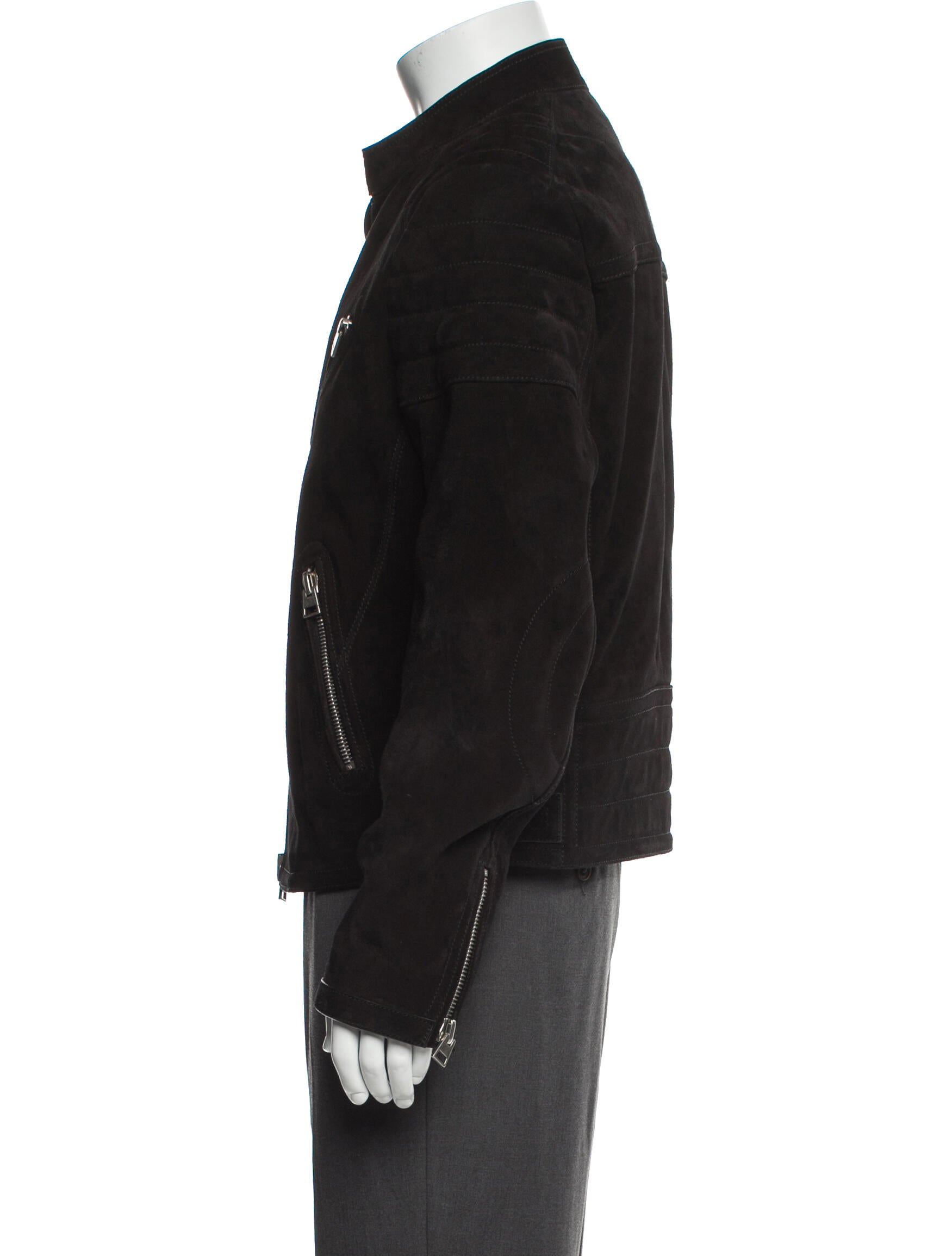 Tom Ford Calf Leather Moto Jacket