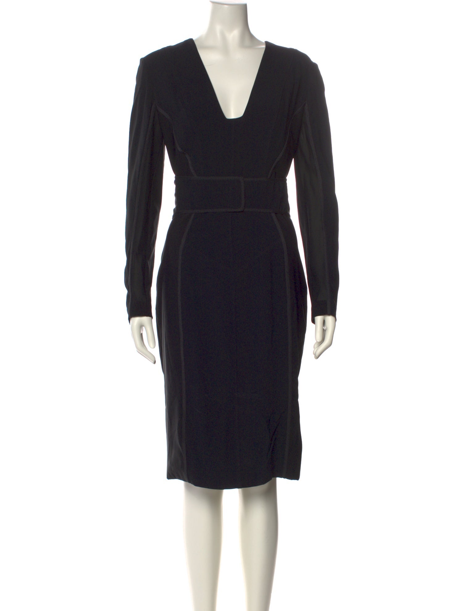Tom Ford V-Neck Knee-Length Dress