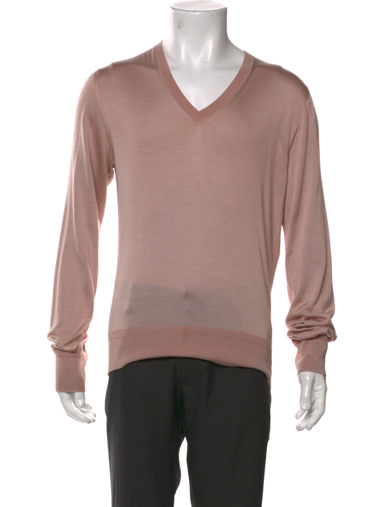Tom Ford Silk V-Neck Pullover