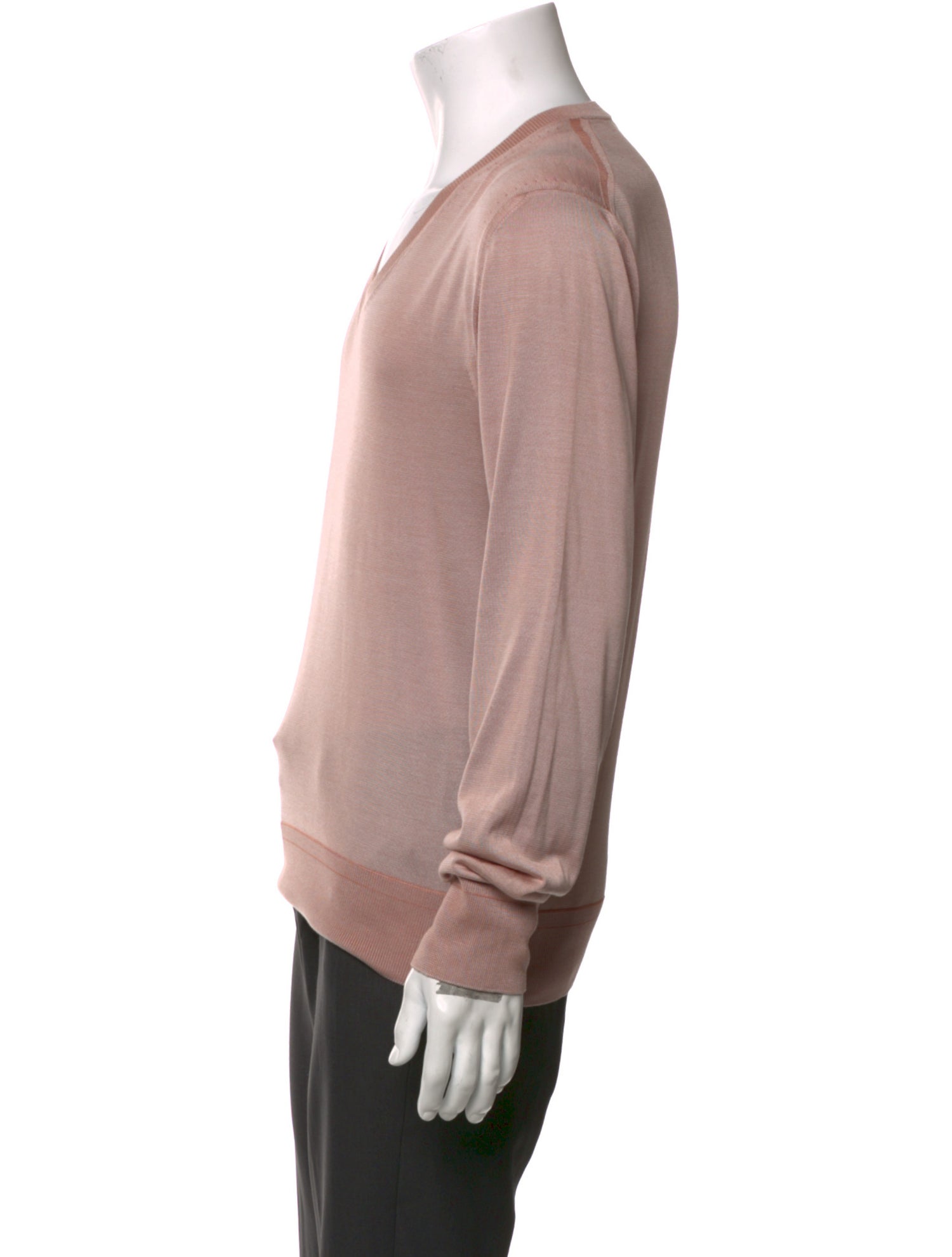 Tom Ford Silk V-Neck Pullover