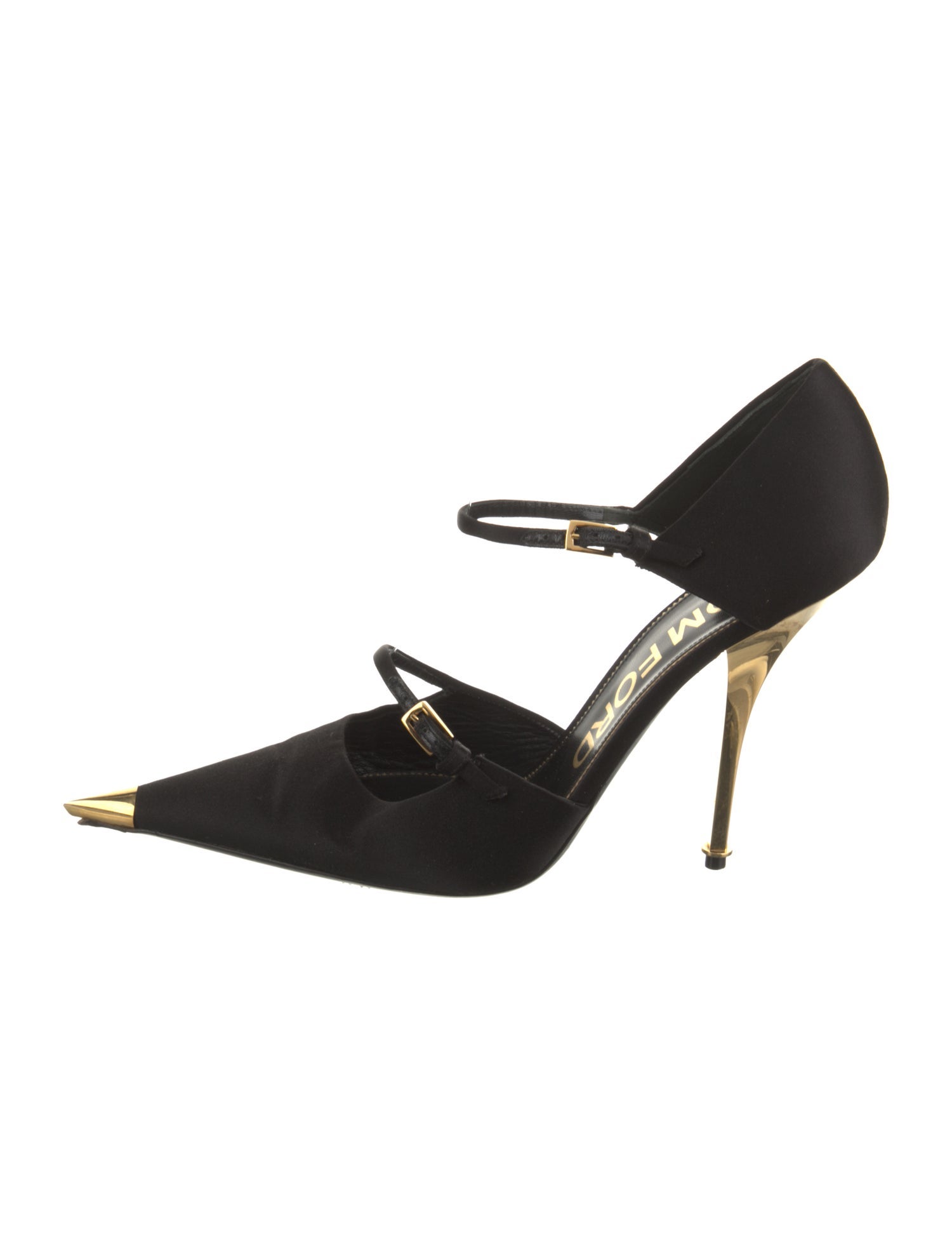 Tom Ford Satin D'Orsay Pumps