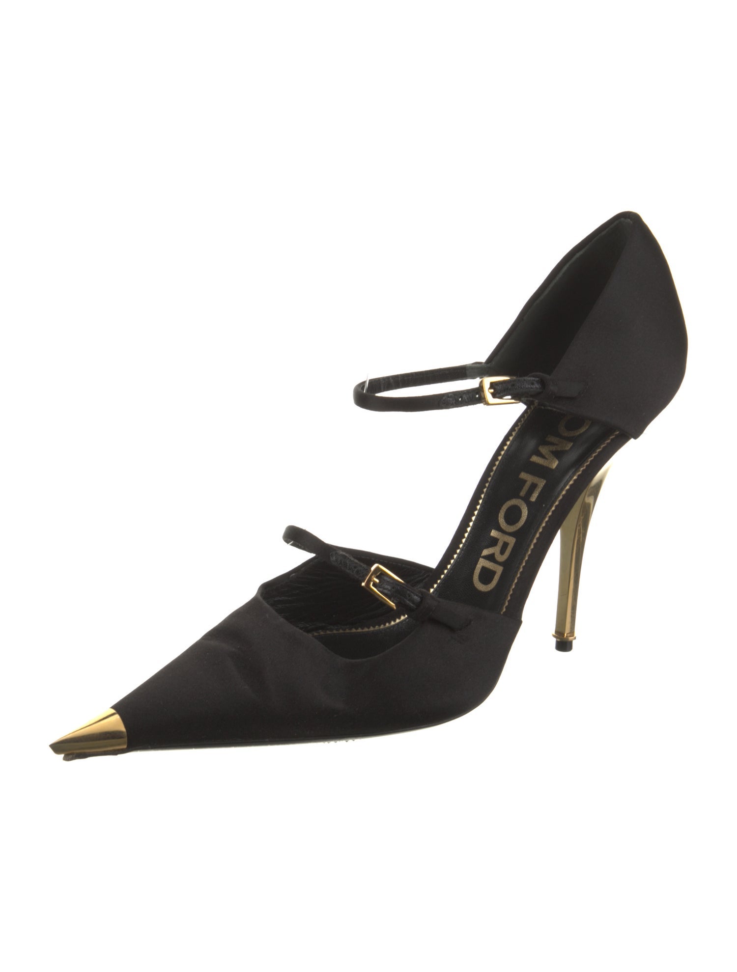 Tom Ford Satin D'Orsay Pumps