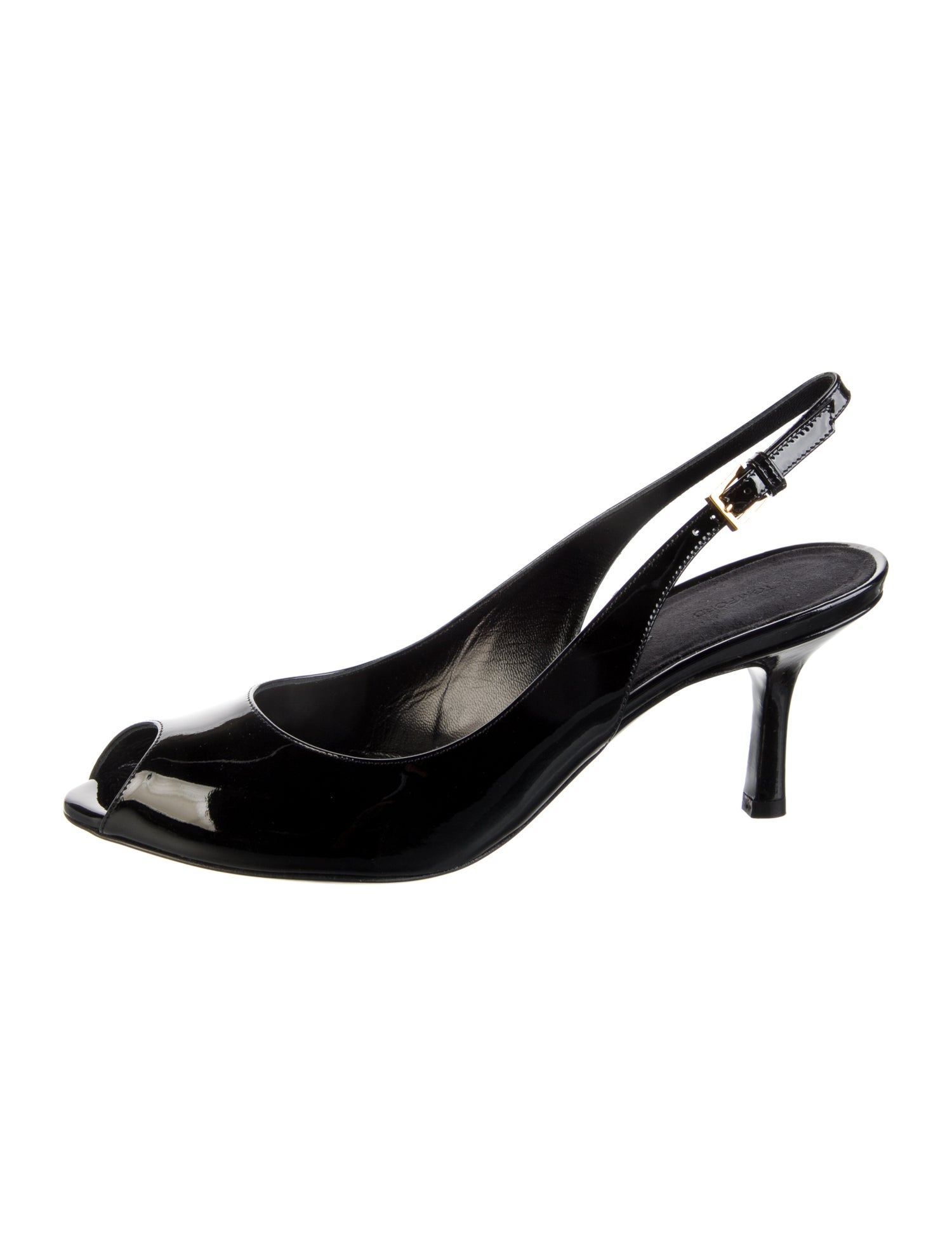Tom Ford Patent Leather Slingback Pumps