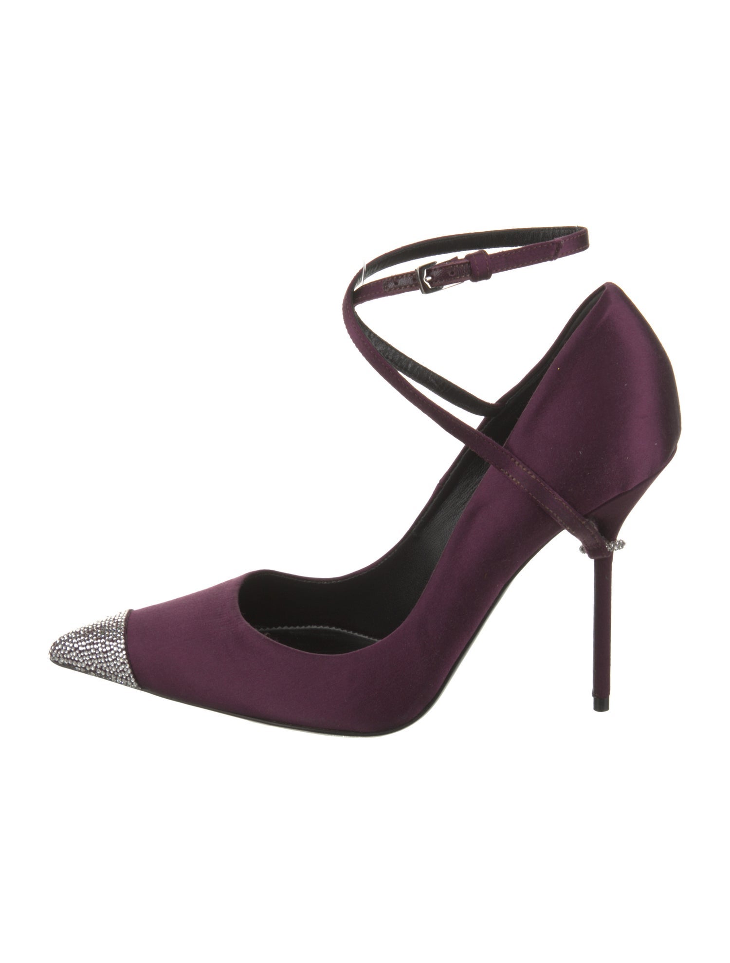 Tom Ford Satin Colorblock Pattern Pumps