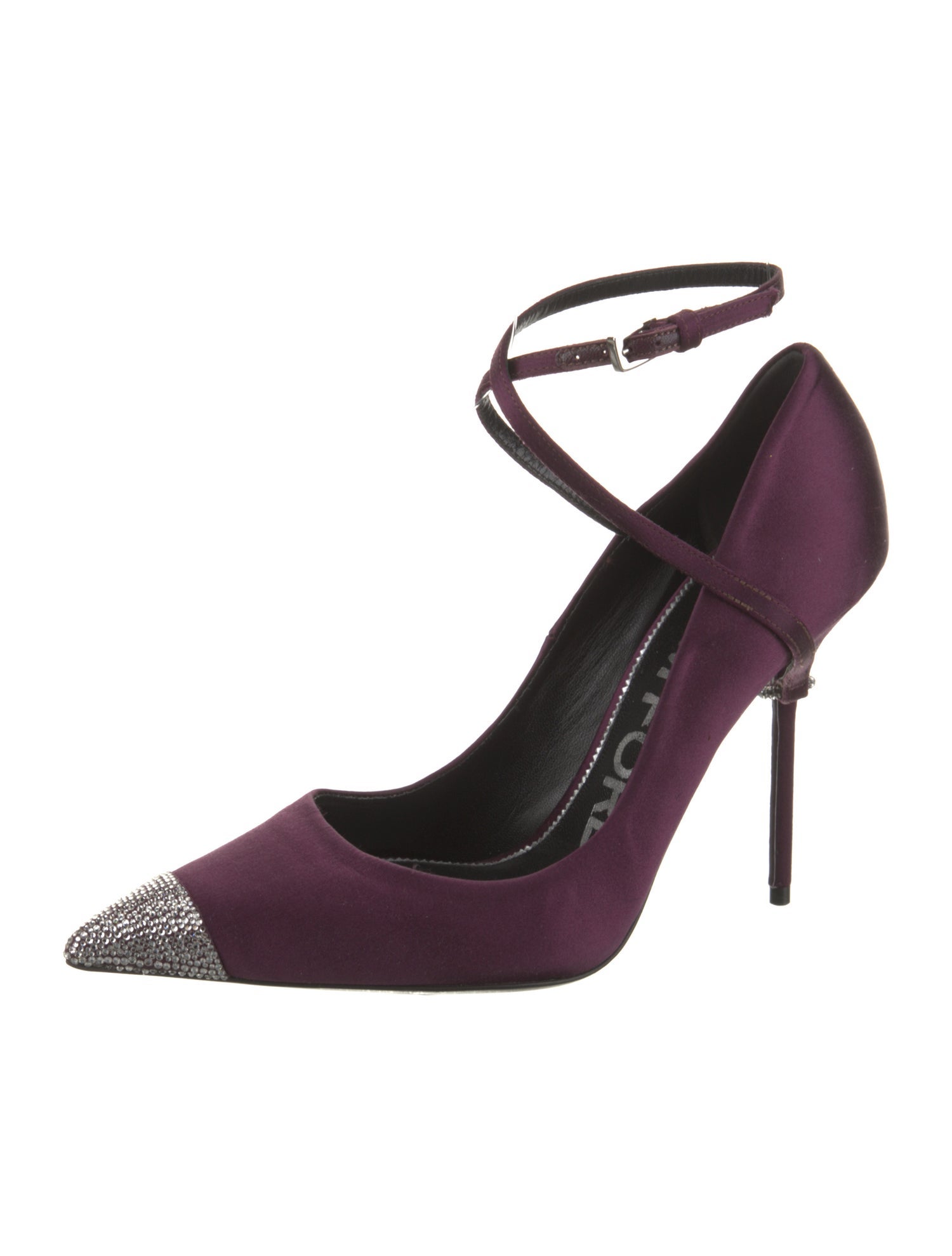 Tom Ford Satin Colorblock Pattern Pumps