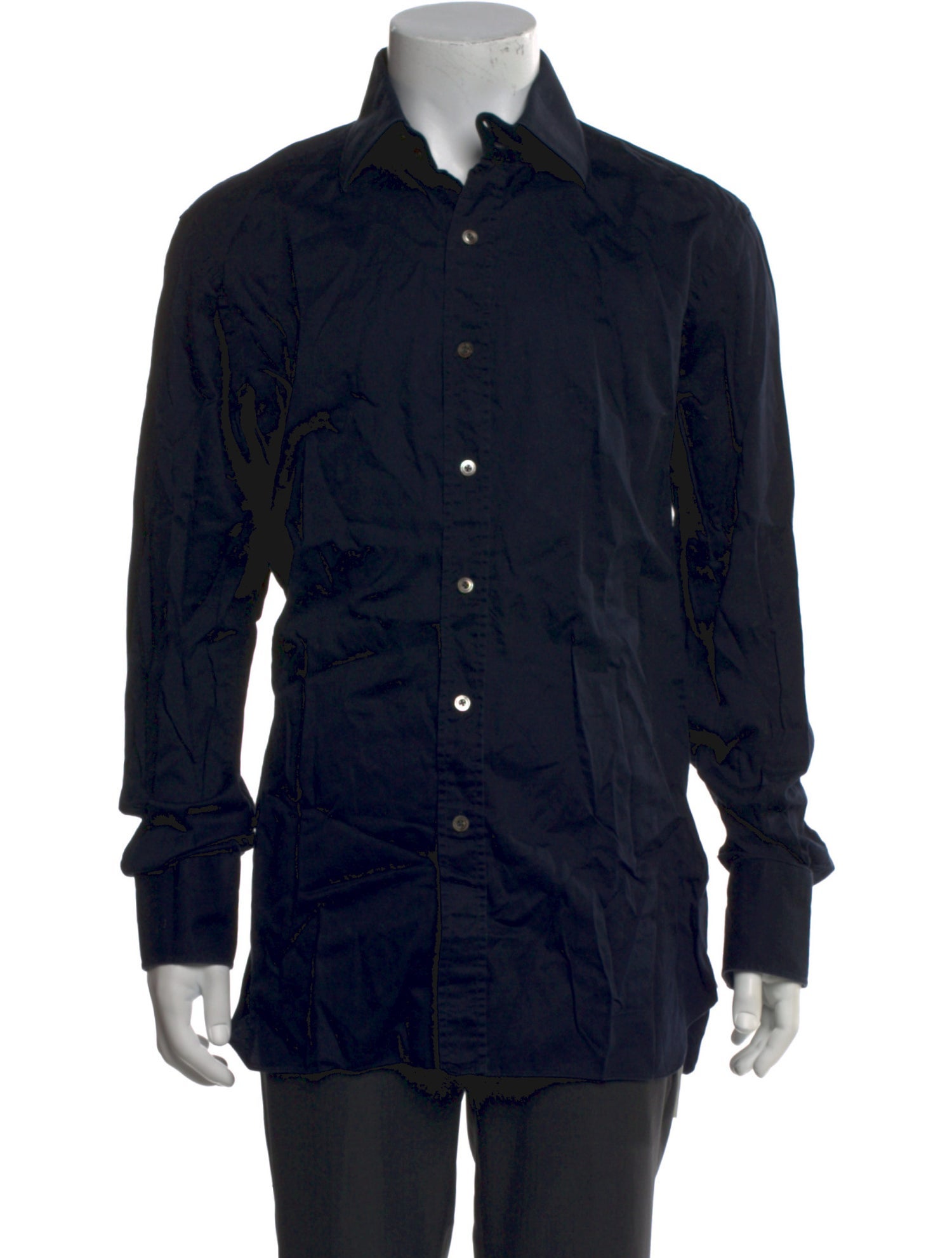 Tom Ford Polka Dot Print Long Sleeve Dress Shirt