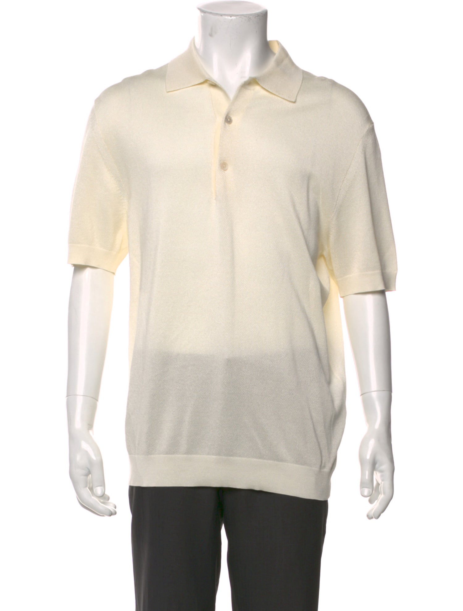 Tom Ford Collar Short Sleeve Polo Shirt w/ Tags