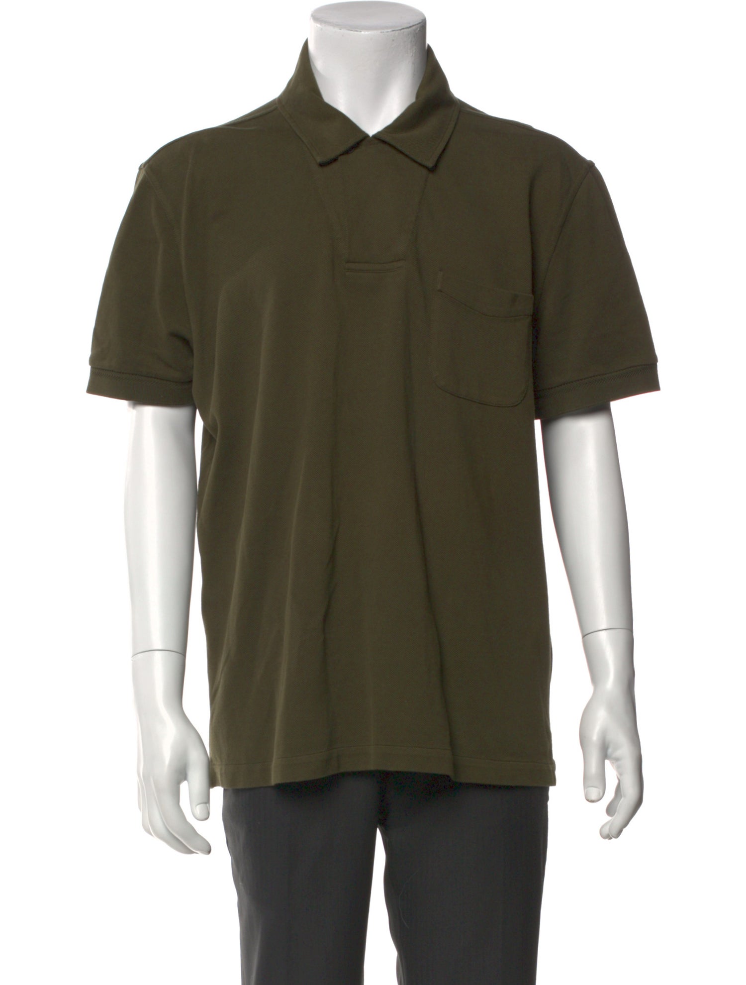 Tom Ford Collar Short Sleeve Polo Shirt