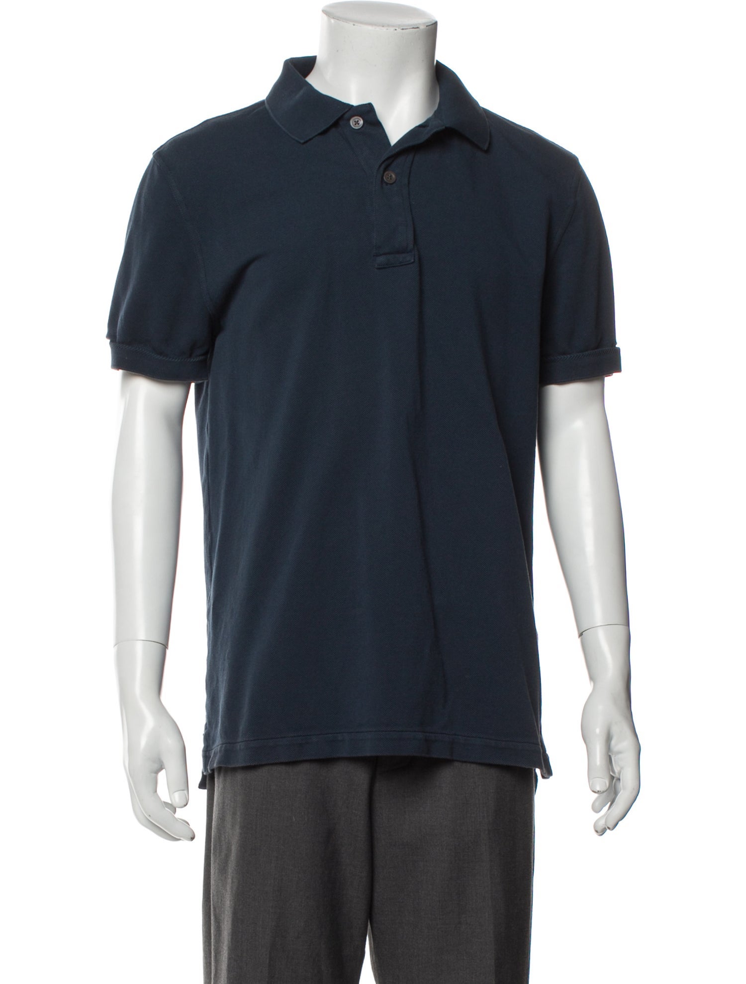 Tom Ford Collar Short Sleeve Polo Shirt