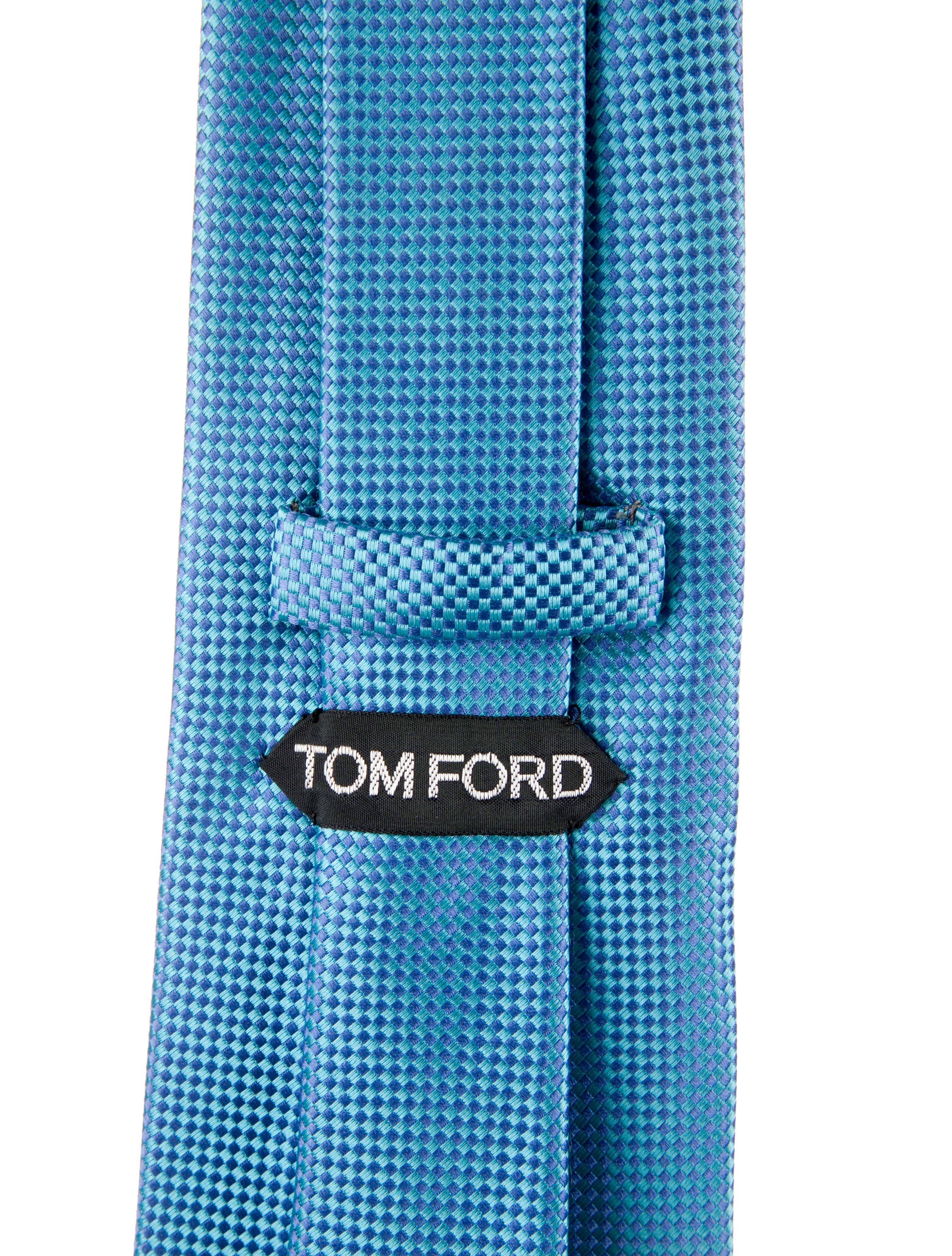 Tom Ford Pattern Print Silk Tie