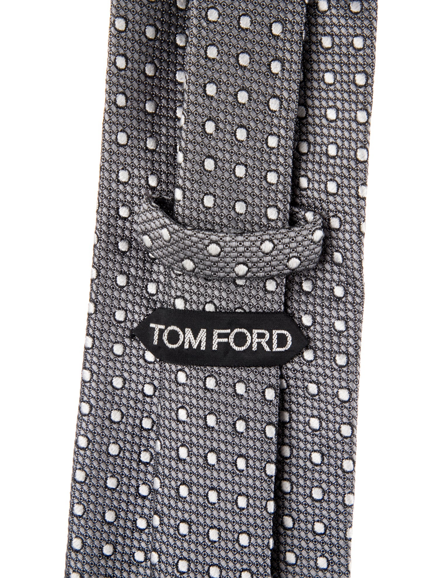 Tom Ford Pattern Print Silk Tie