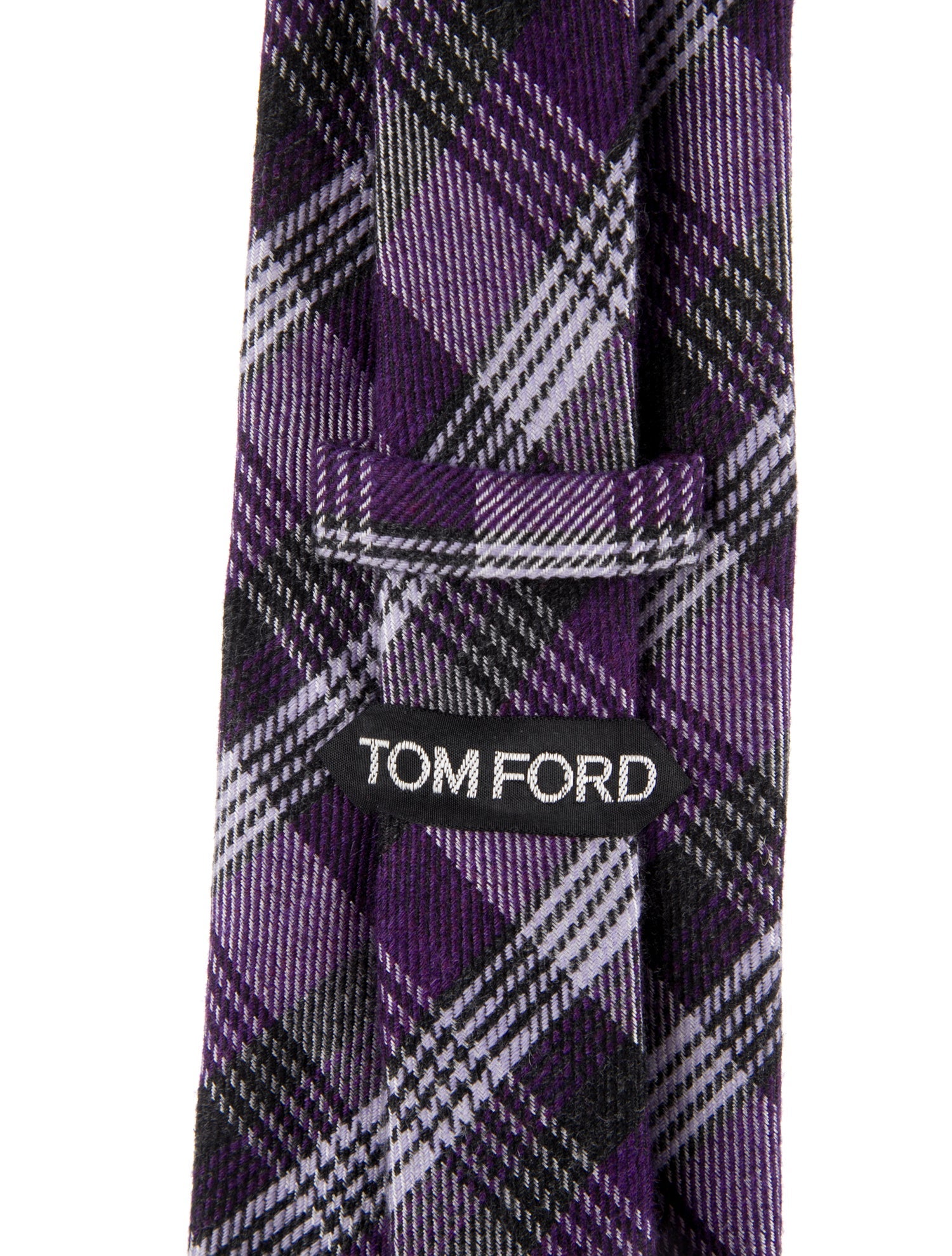 Tom Ford Pattern Print Silk Tie