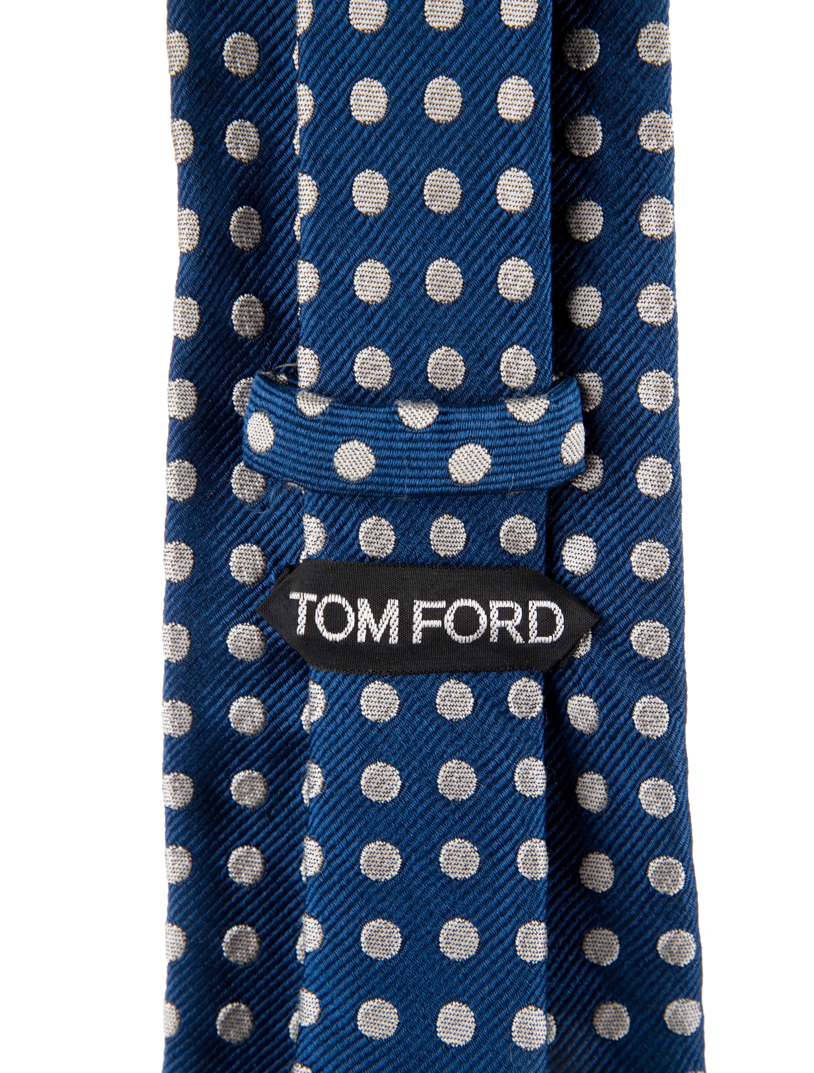 Tom Ford Pattern Print Silk Tie