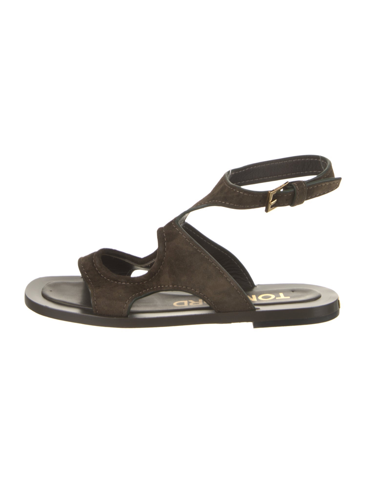 Tom Ford Suede Slingback Sandals