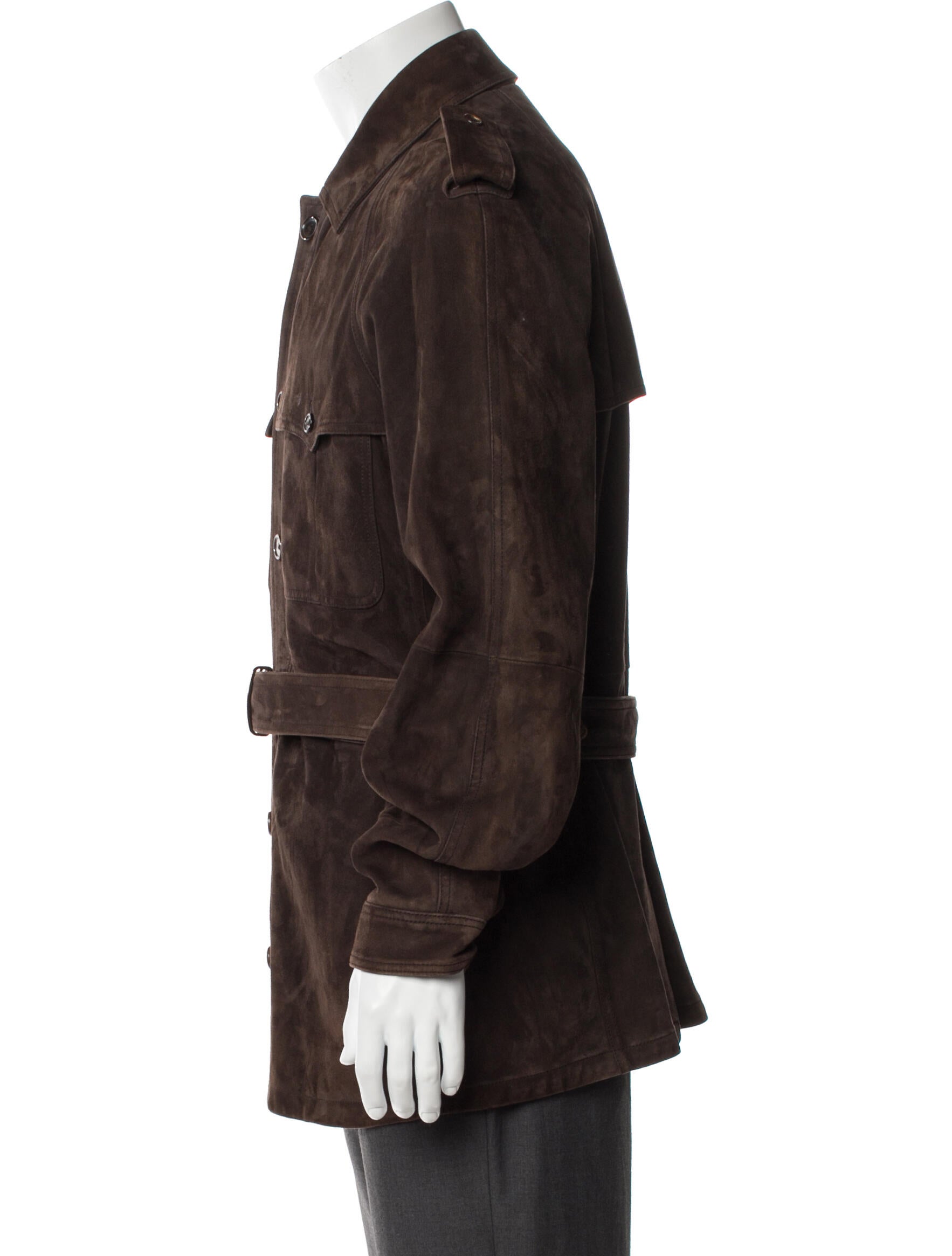 Tom Ford Leather Utility Jacket