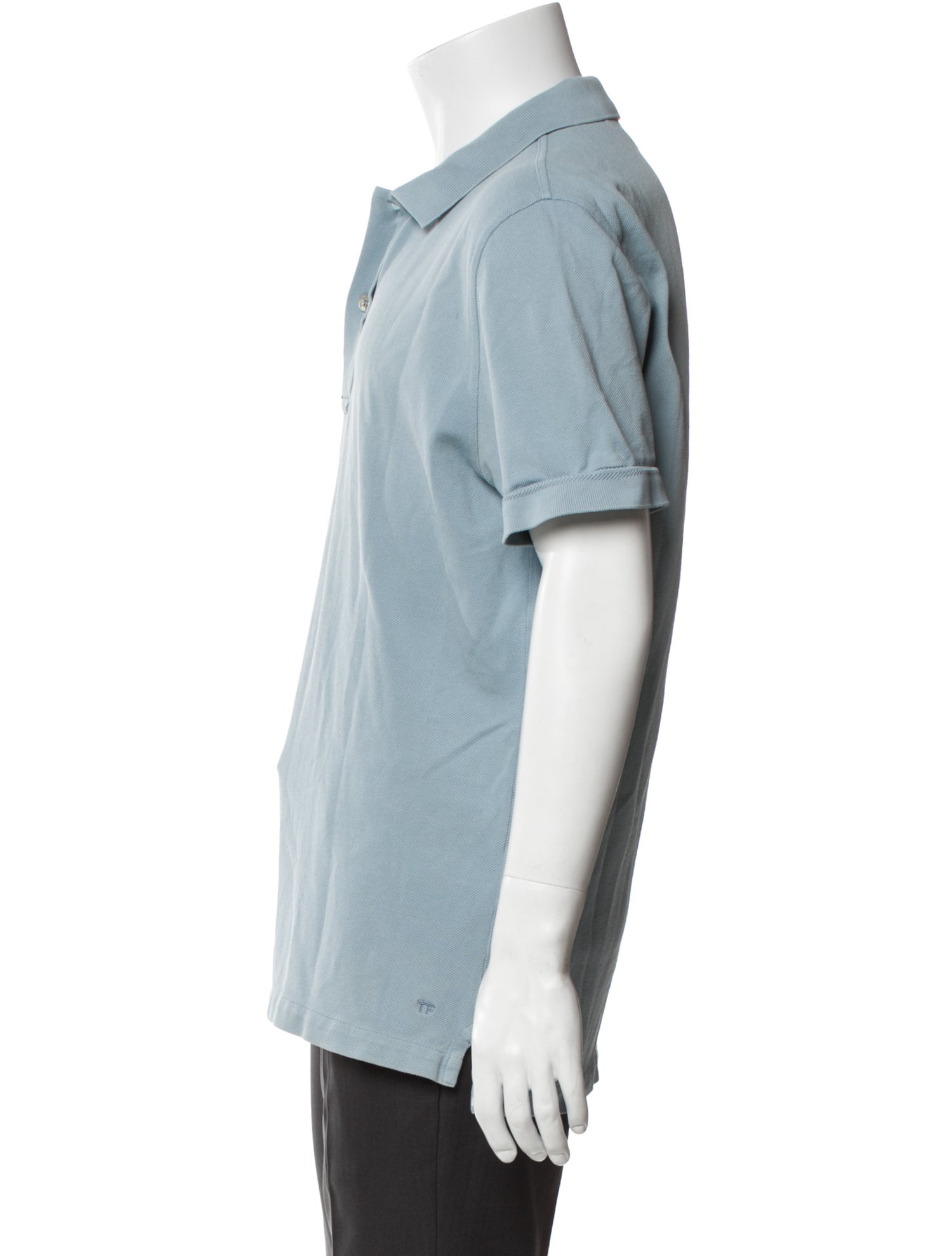 Tom Ford V-Neck Short Sleeve Polo Shirt