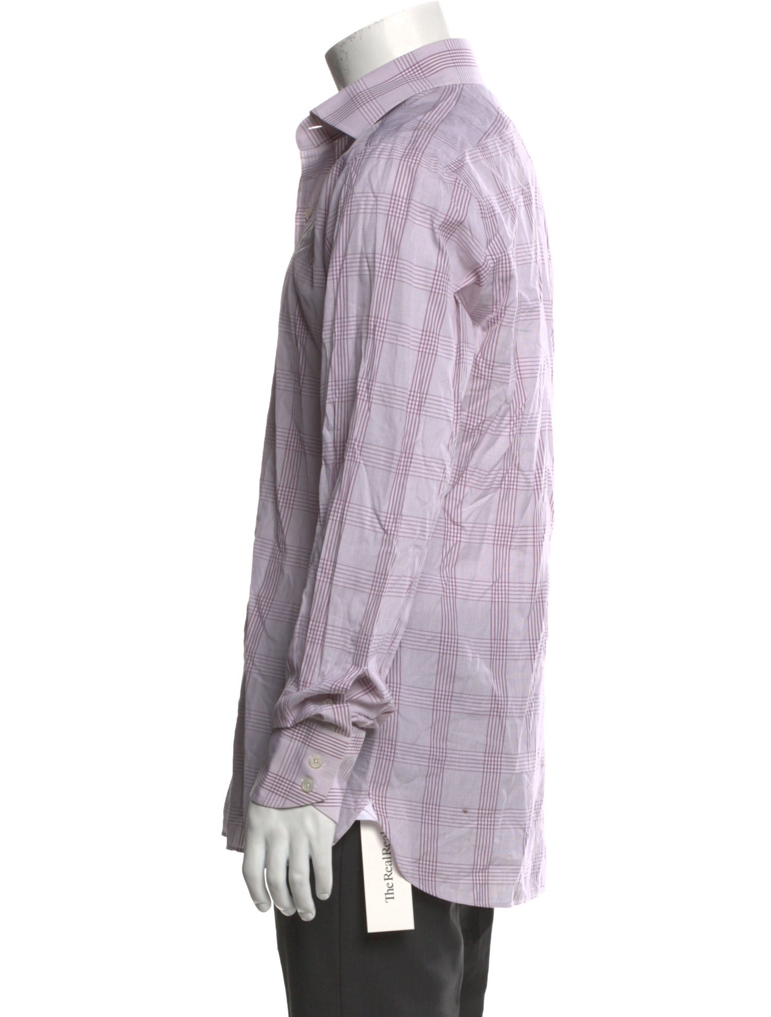 Tom Ford Striped Long Sleeve Dress Shirt