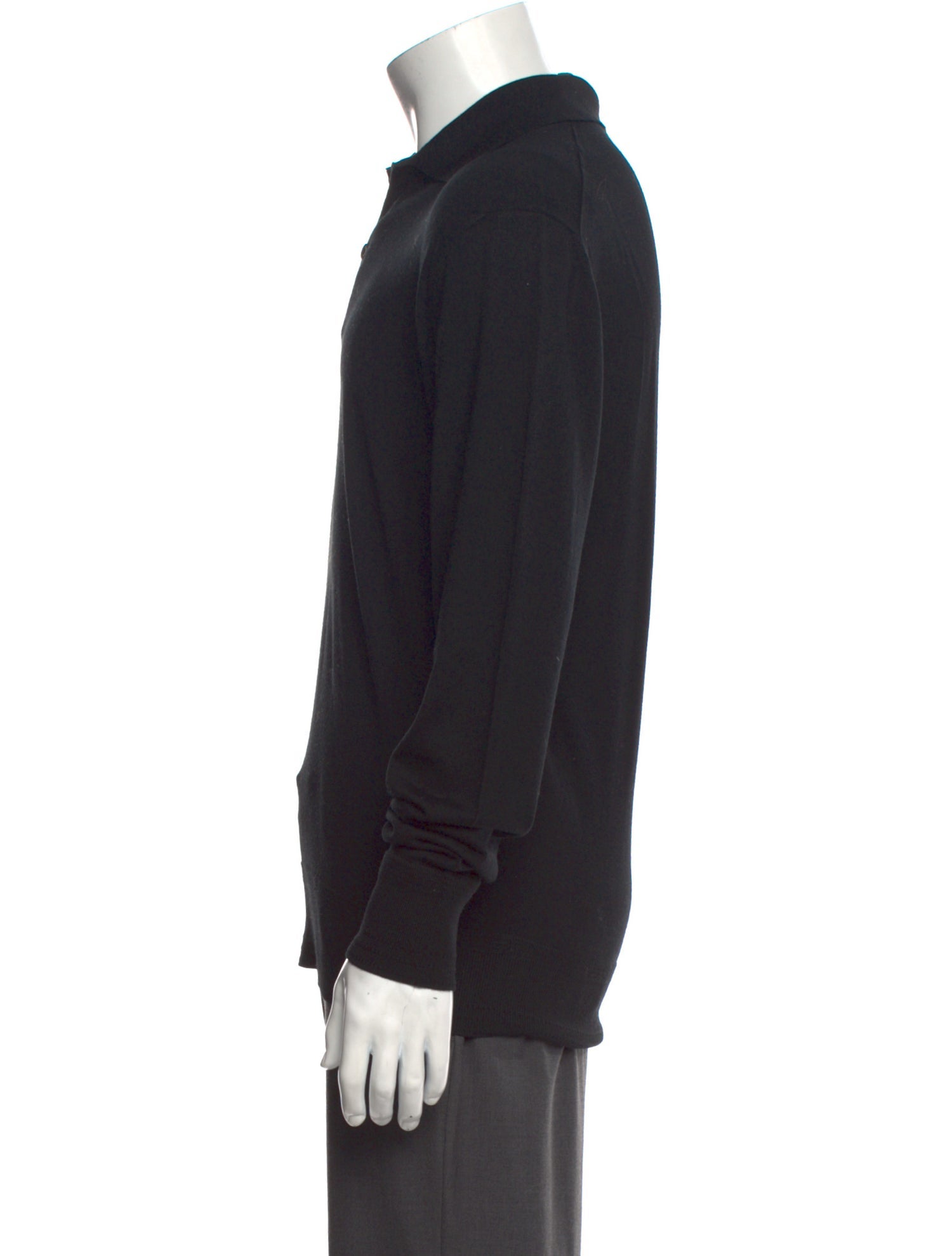 Tom Ford Merino Wool Collar Polo Sweater