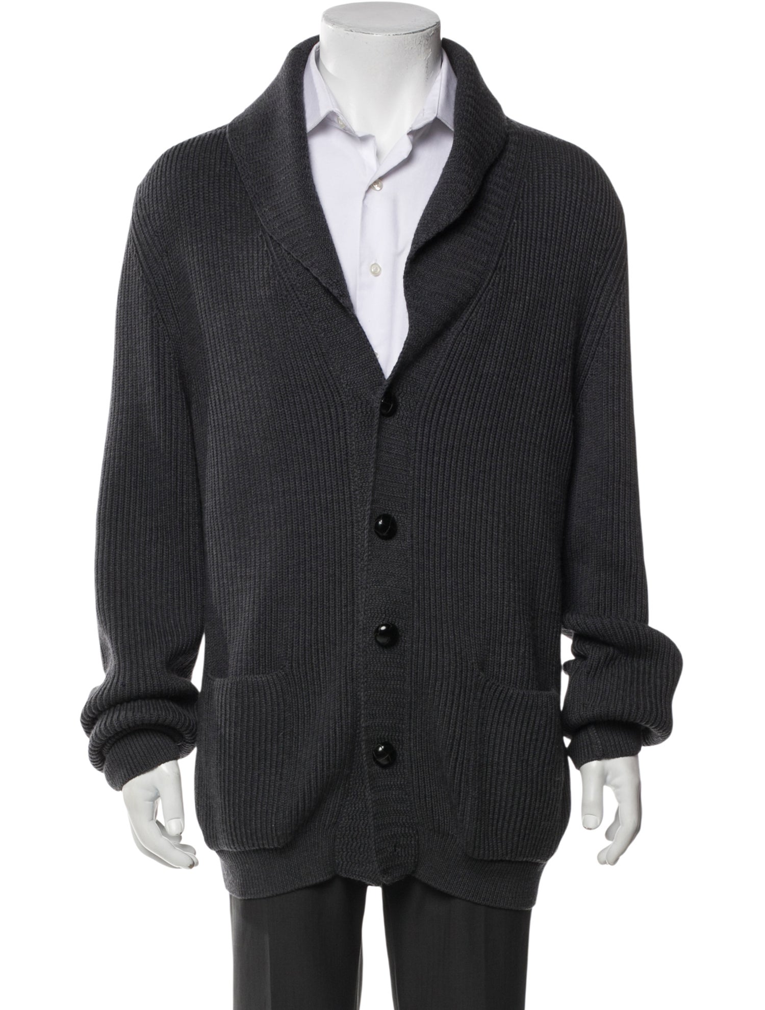 Tom Ford Wool Collar Cardigan