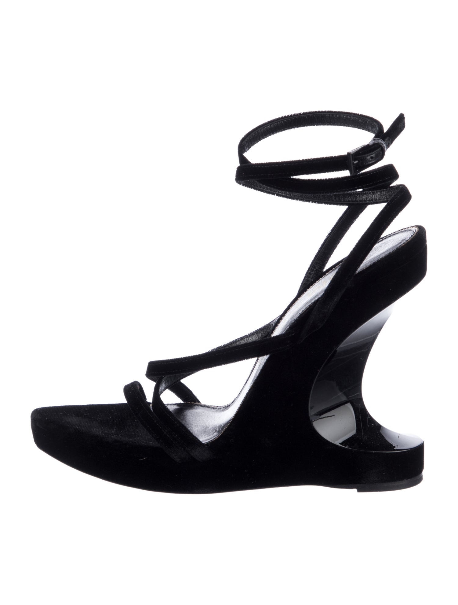 Tom Ford Velvet Gladiator Sandals