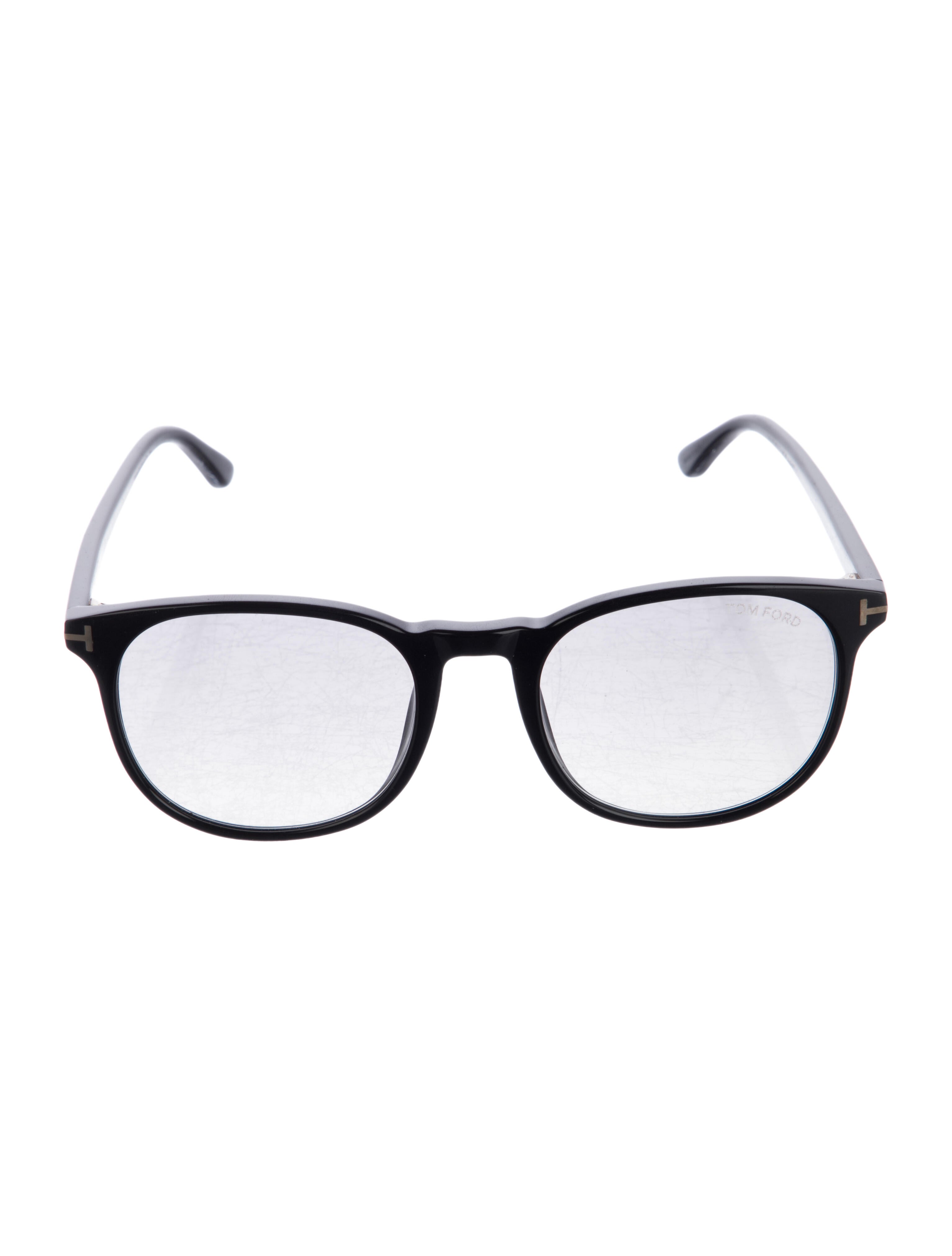 Tom Ford Round Gradient Sunglasses