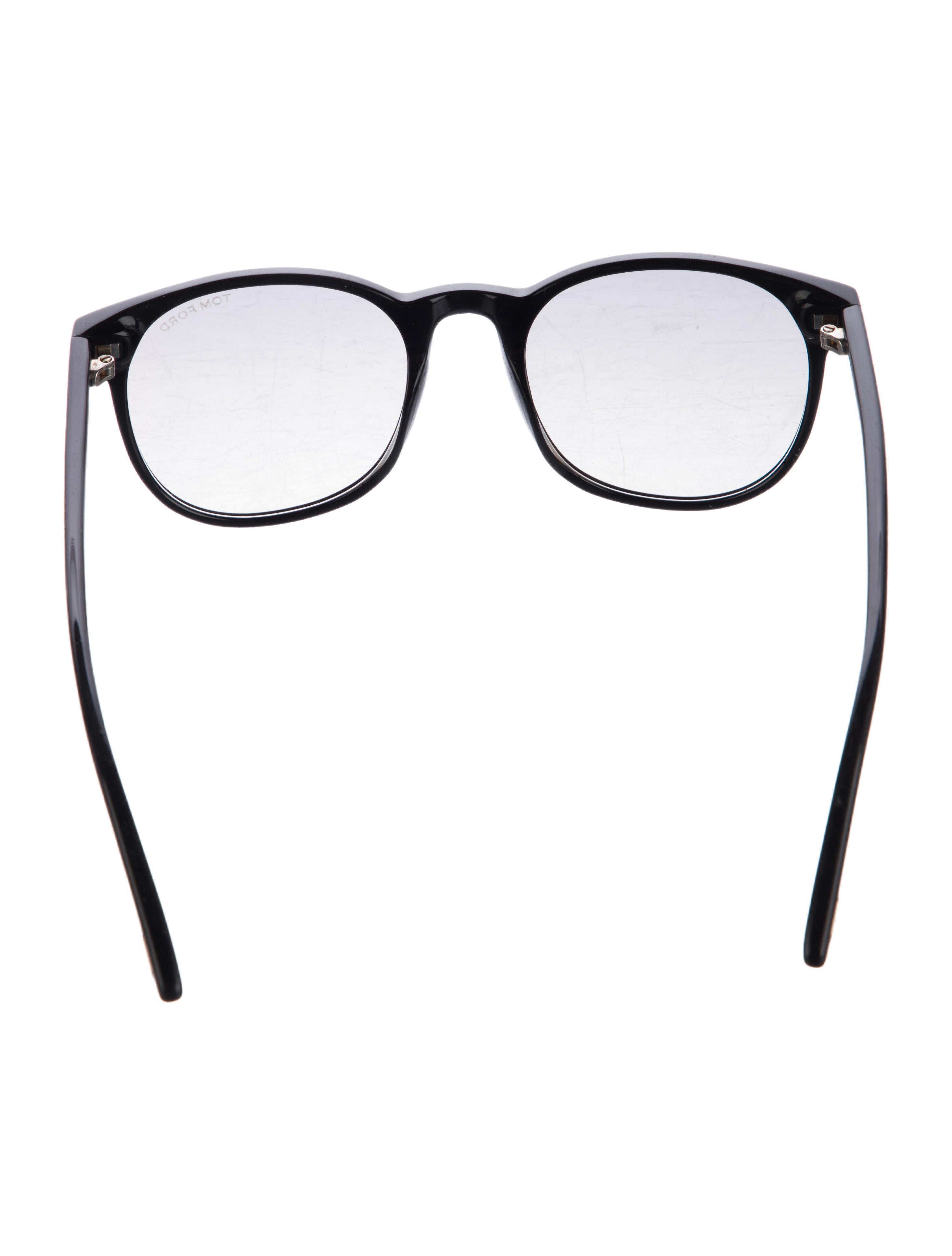 Tom Ford Round Gradient Sunglasses