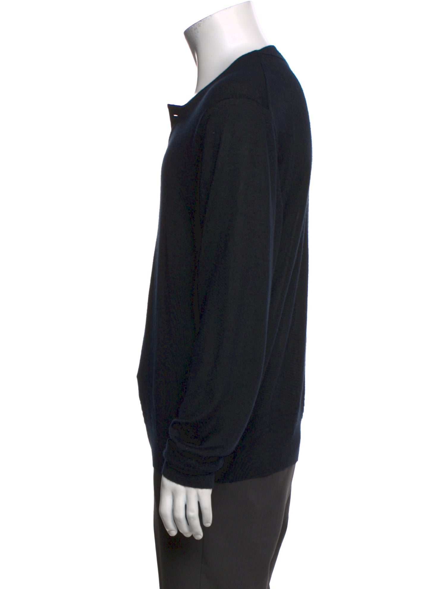 Tom Ford Cashmere Crew Neck Polo Sweater