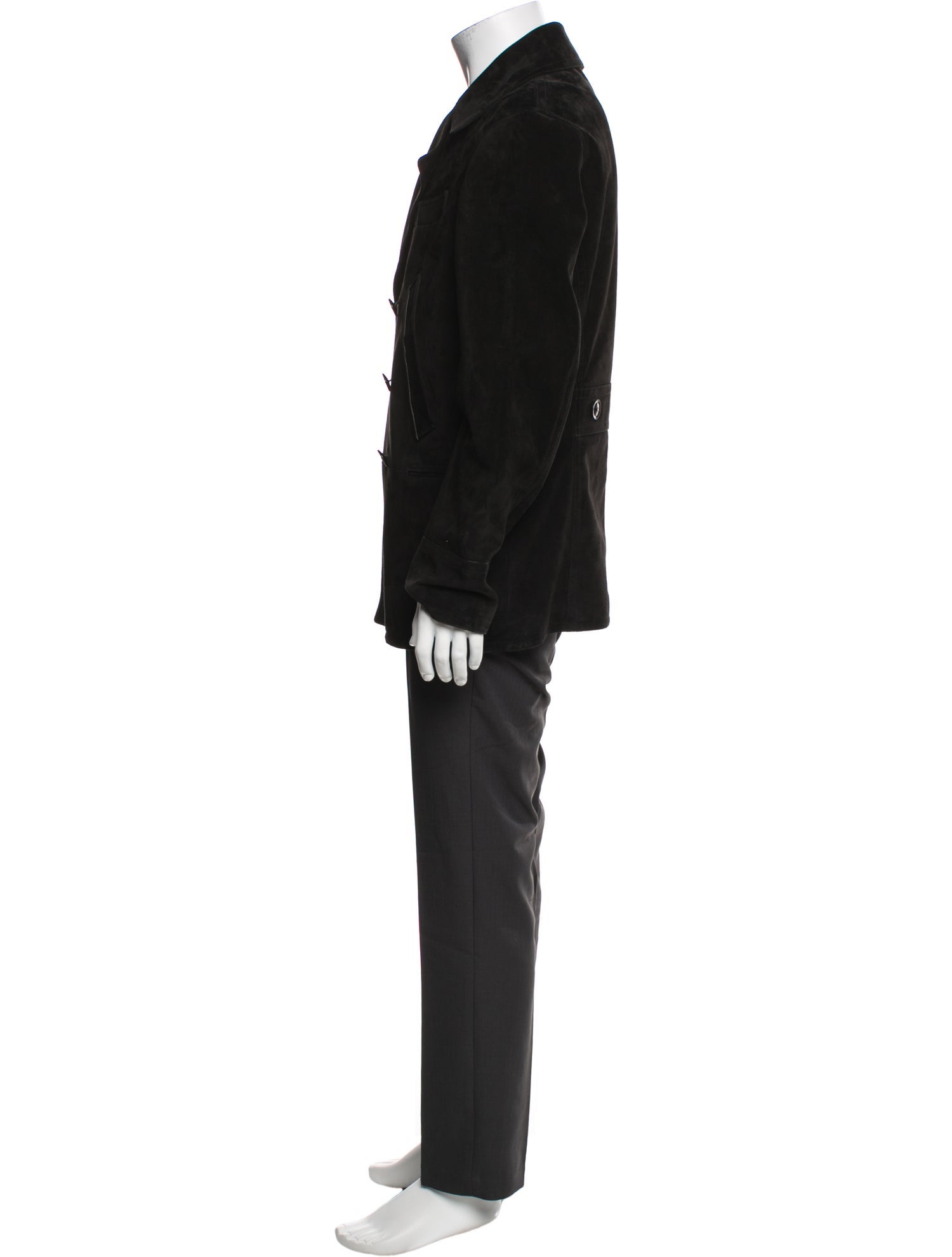 Tom Ford Calf Leather Overcoat