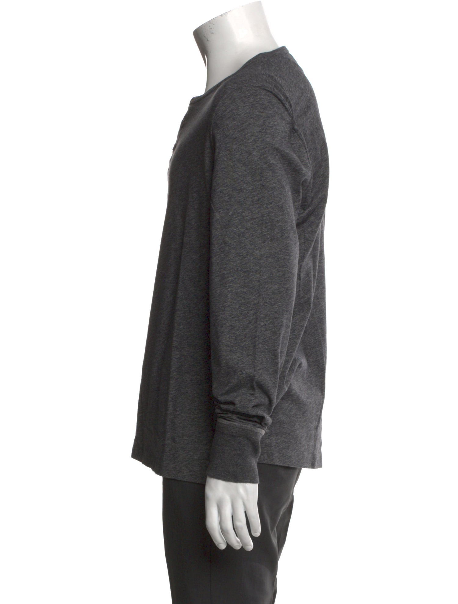 Tom Ford Crew Neck Long Sleeve Henley