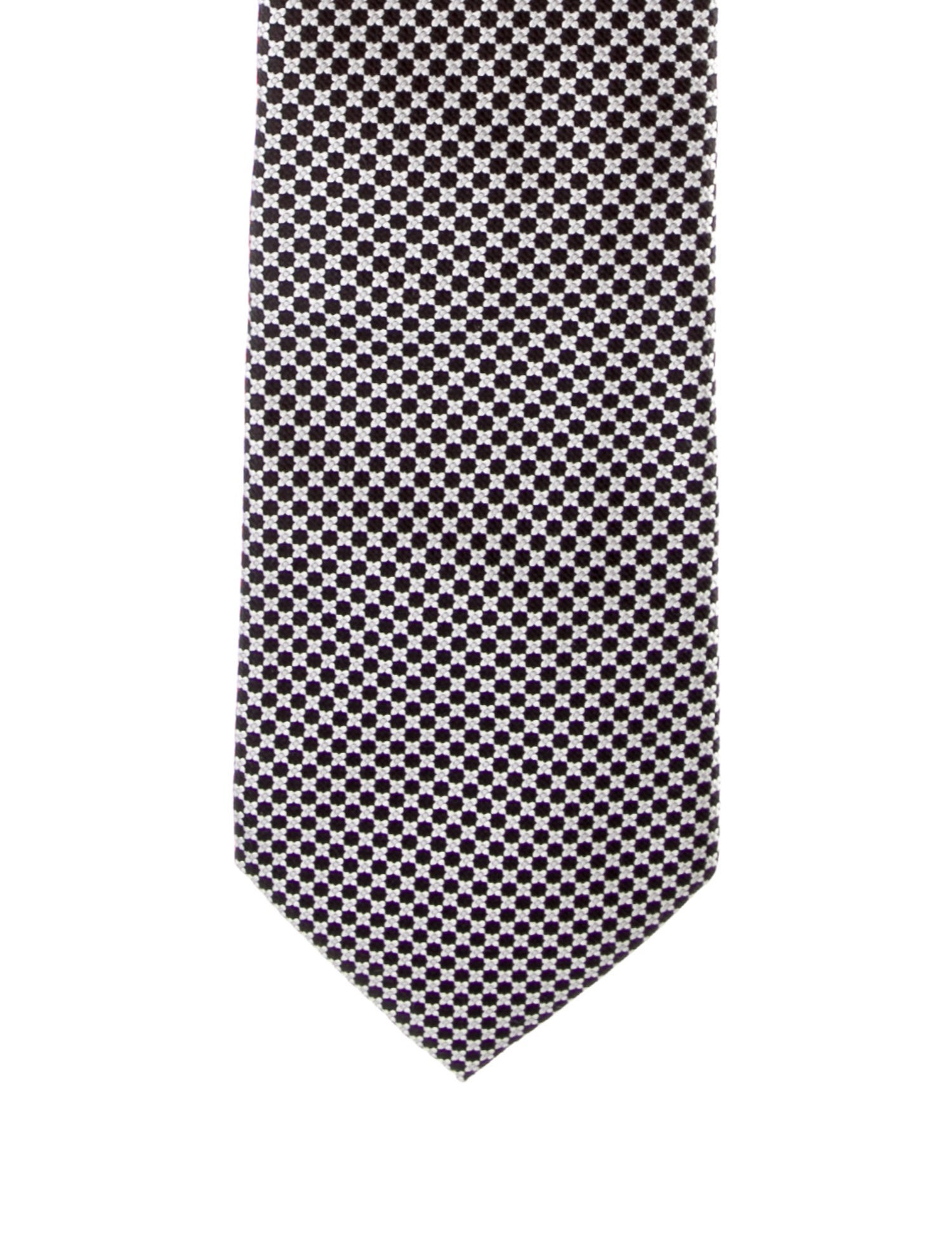 Tom Ford Pattern Print Silk Tie