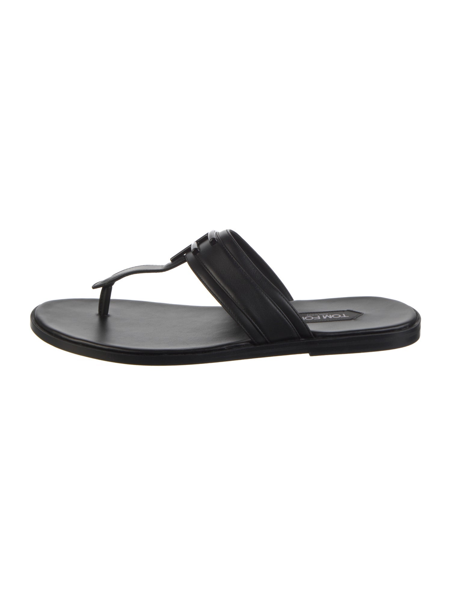 Tom Ford Leather Flip Flops w/ Tags