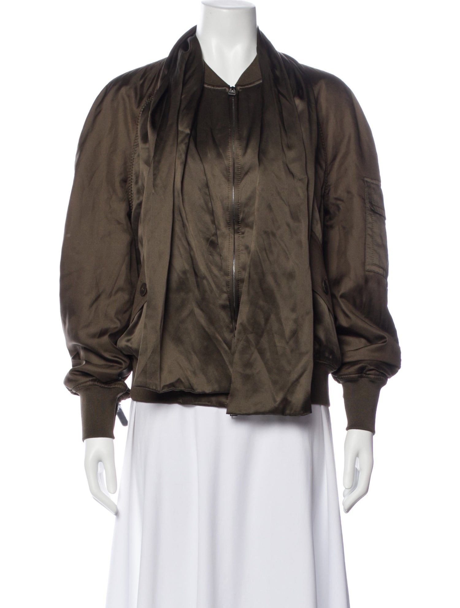 Tom Ford Silk Bomber Jacket