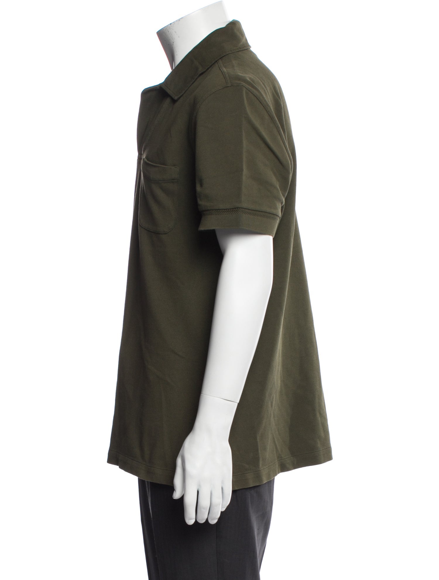 Tom Ford Collar Short Sleeve Polo Shirt