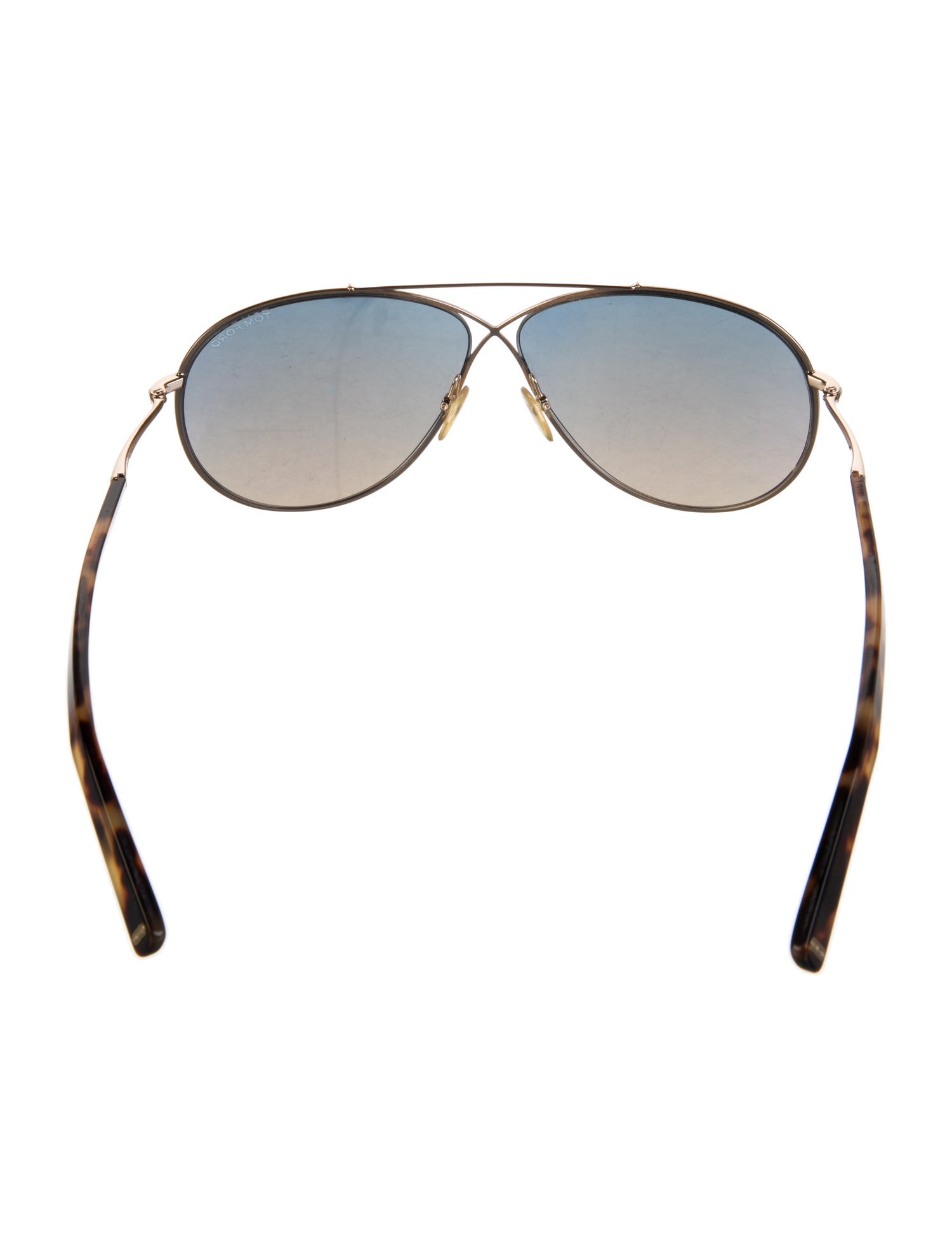 Tom Ford Aviator Mirrored Sunglasses