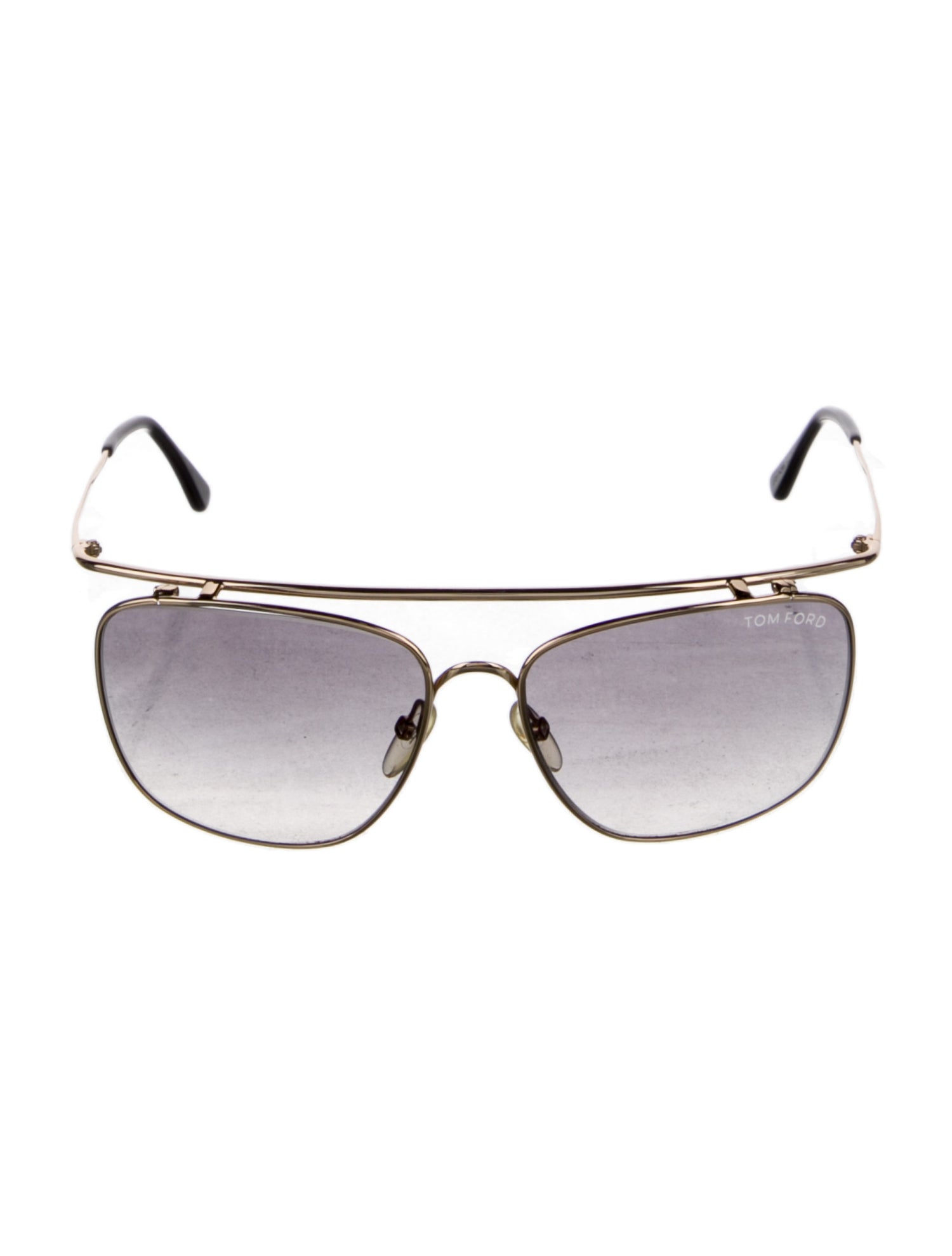 Tom Ford Round Gradient Sunglasses