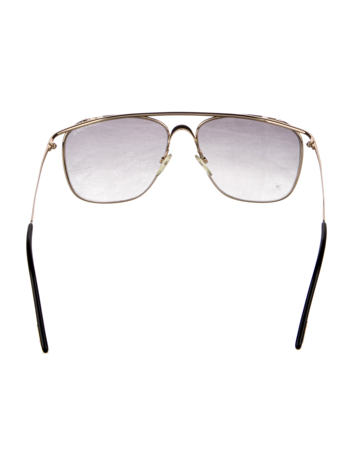 Tom Ford Round Gradient Sunglasses