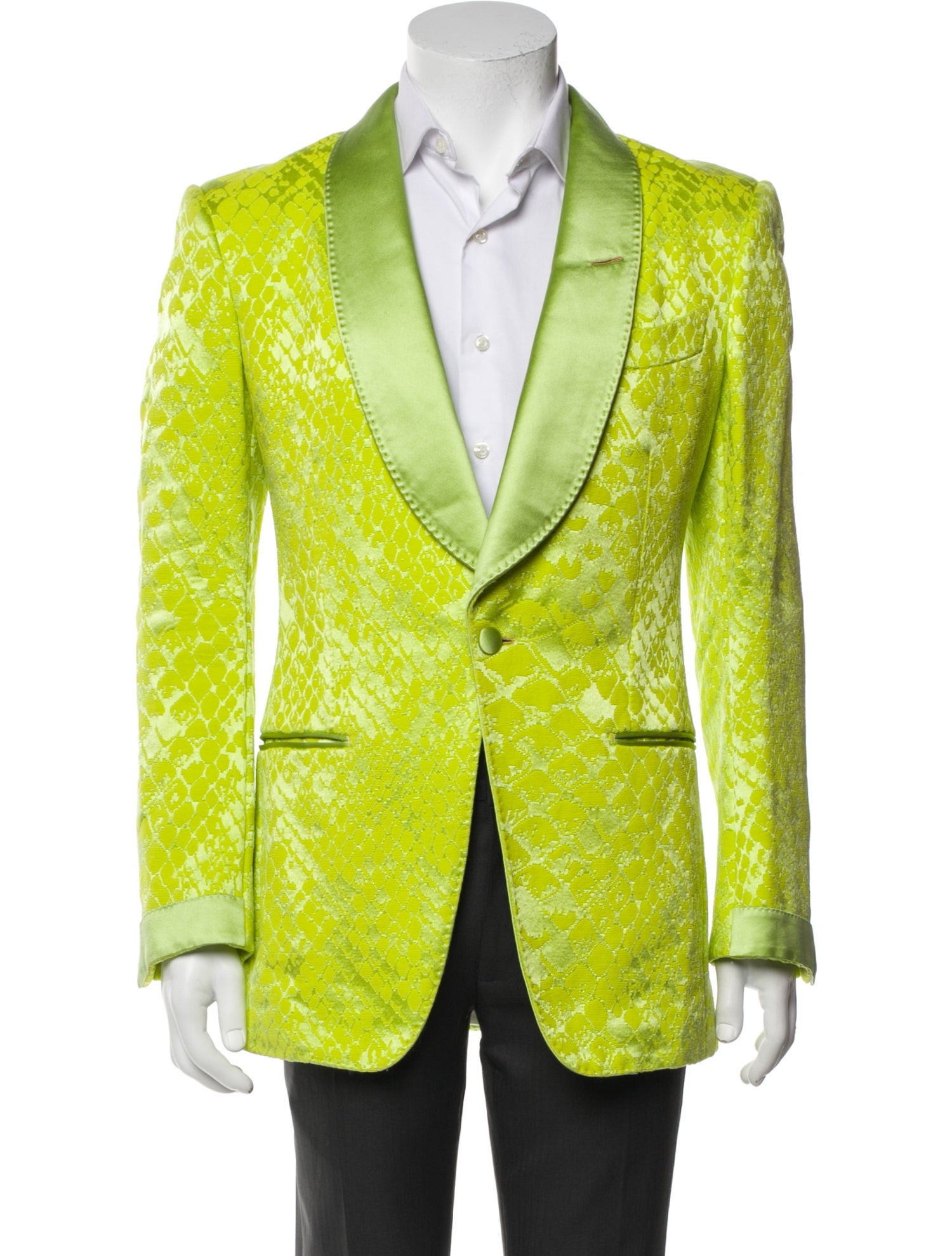 Tom Ford Velvet Printed Blazer