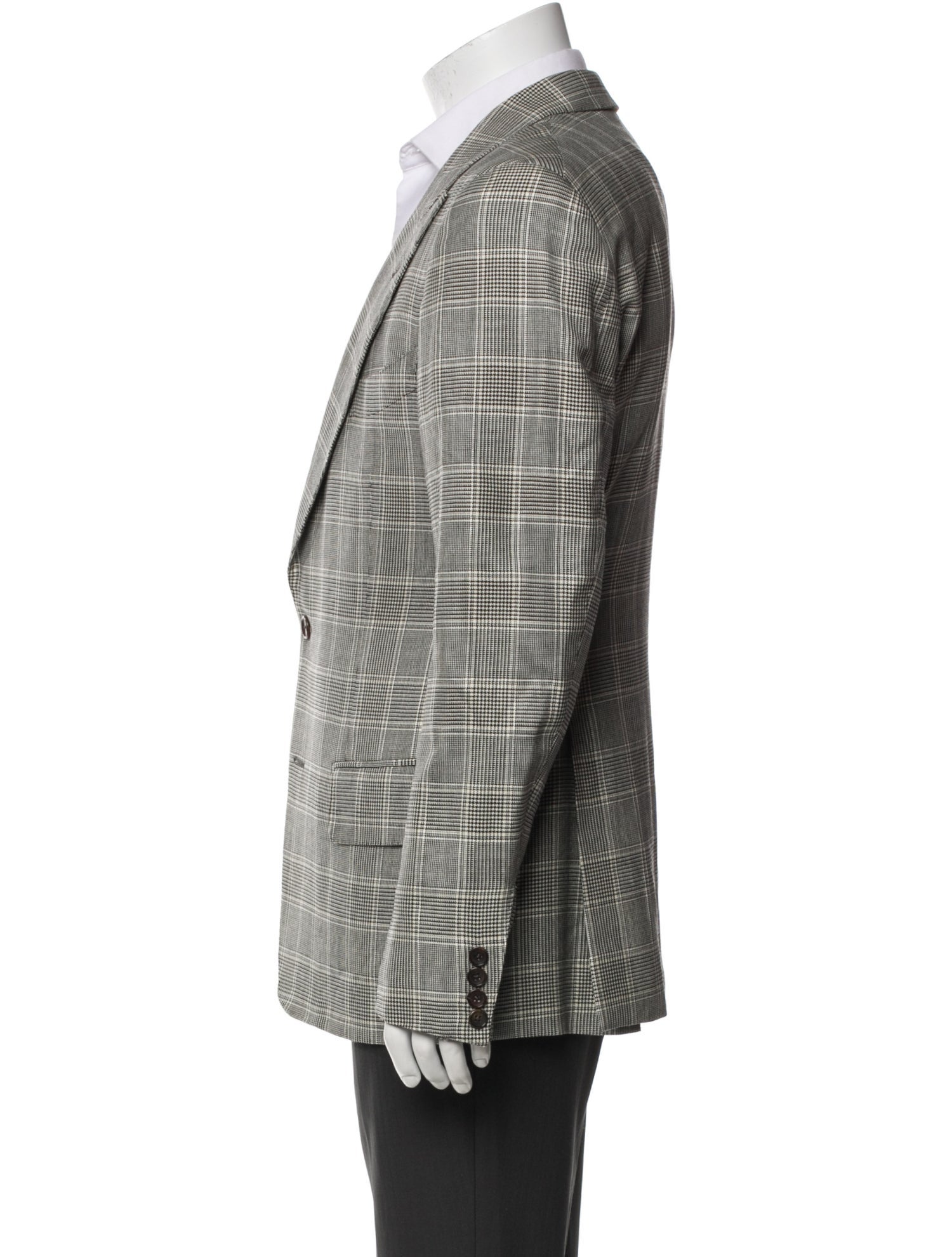 Tom Ford Wool Plaid Blazer