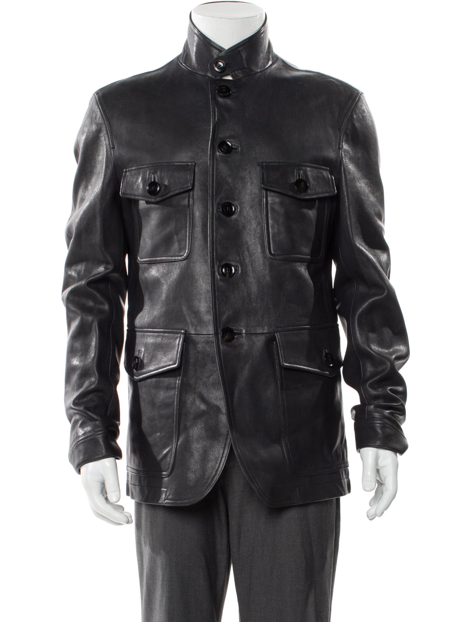 Tom Ford Lambskin Utility Jacket w/ Tags