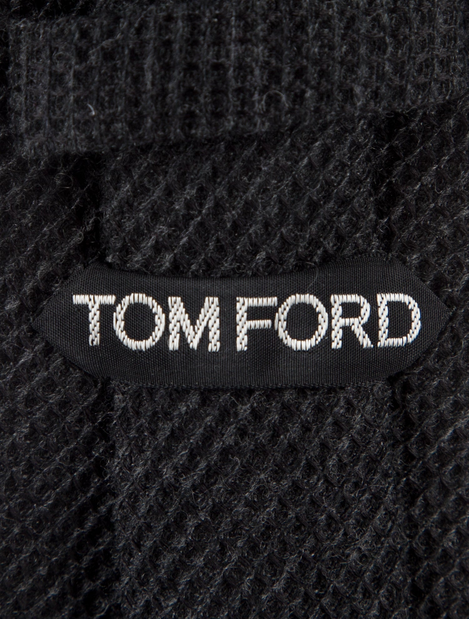 Tom Ford Silk Wool Tie