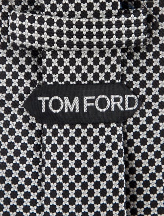 Tom Ford Silk Patterned Tie