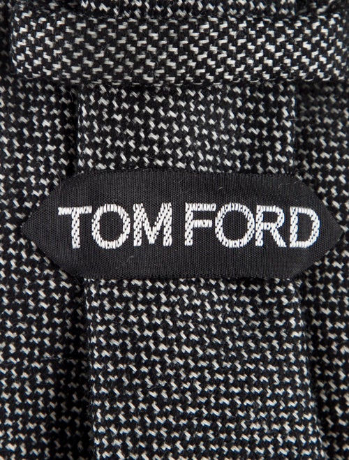 Tom Ford Wool Patterned Tie