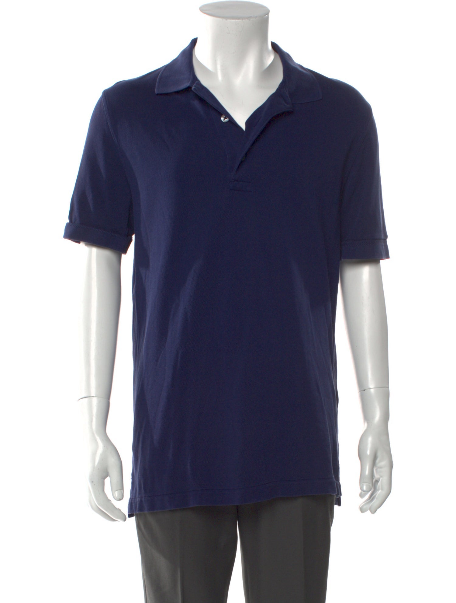 Tom Ford V-Neck Short Sleeve Polo Shirt