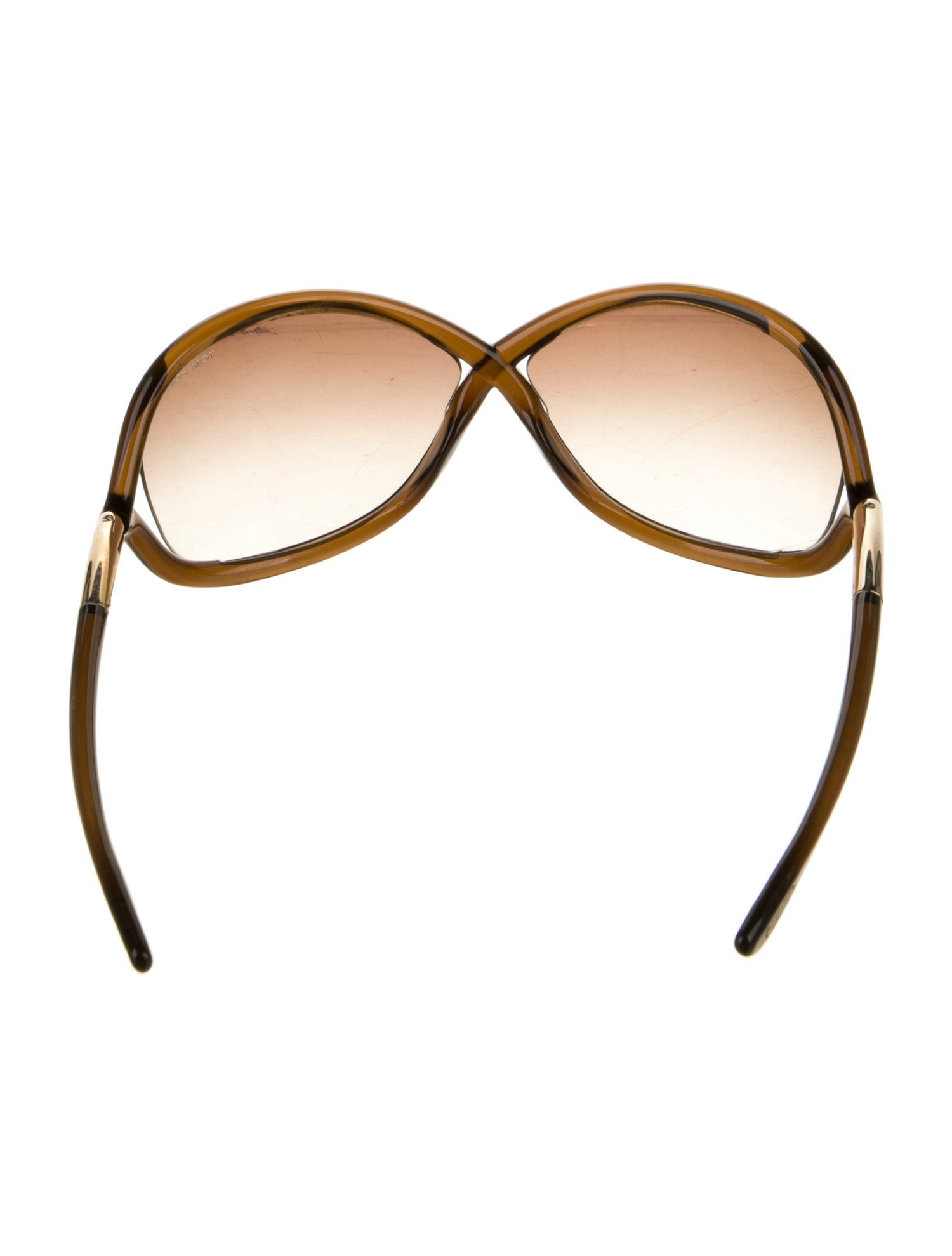 Tom Ford Oversize Gradient Sunglasses