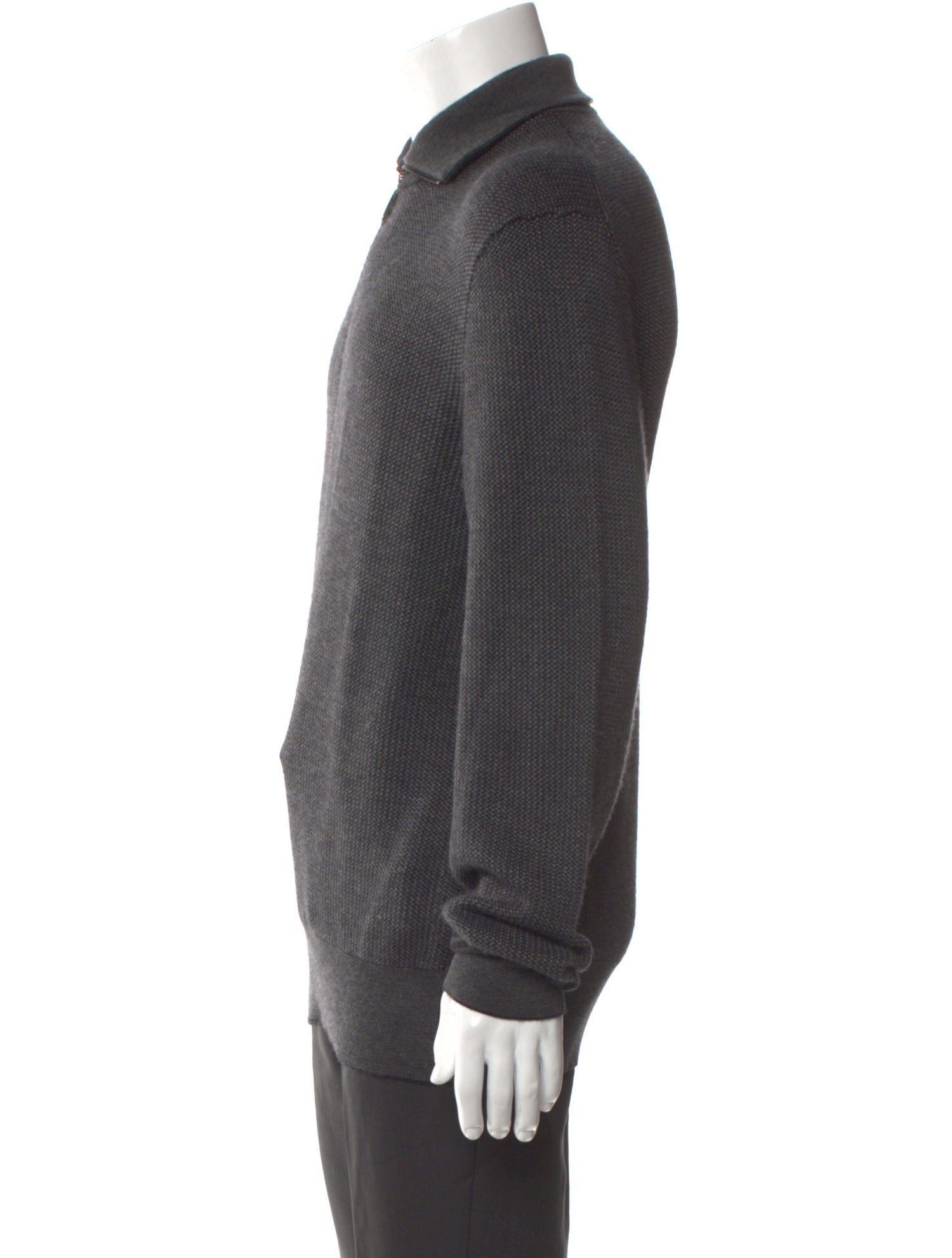Tom Ford Cashmere Mock Neck Polo Sweater