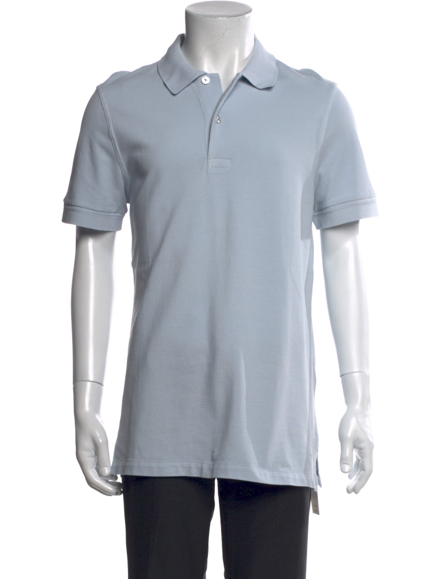 Tom Ford Collar Short Sleeve Polo Shirt
